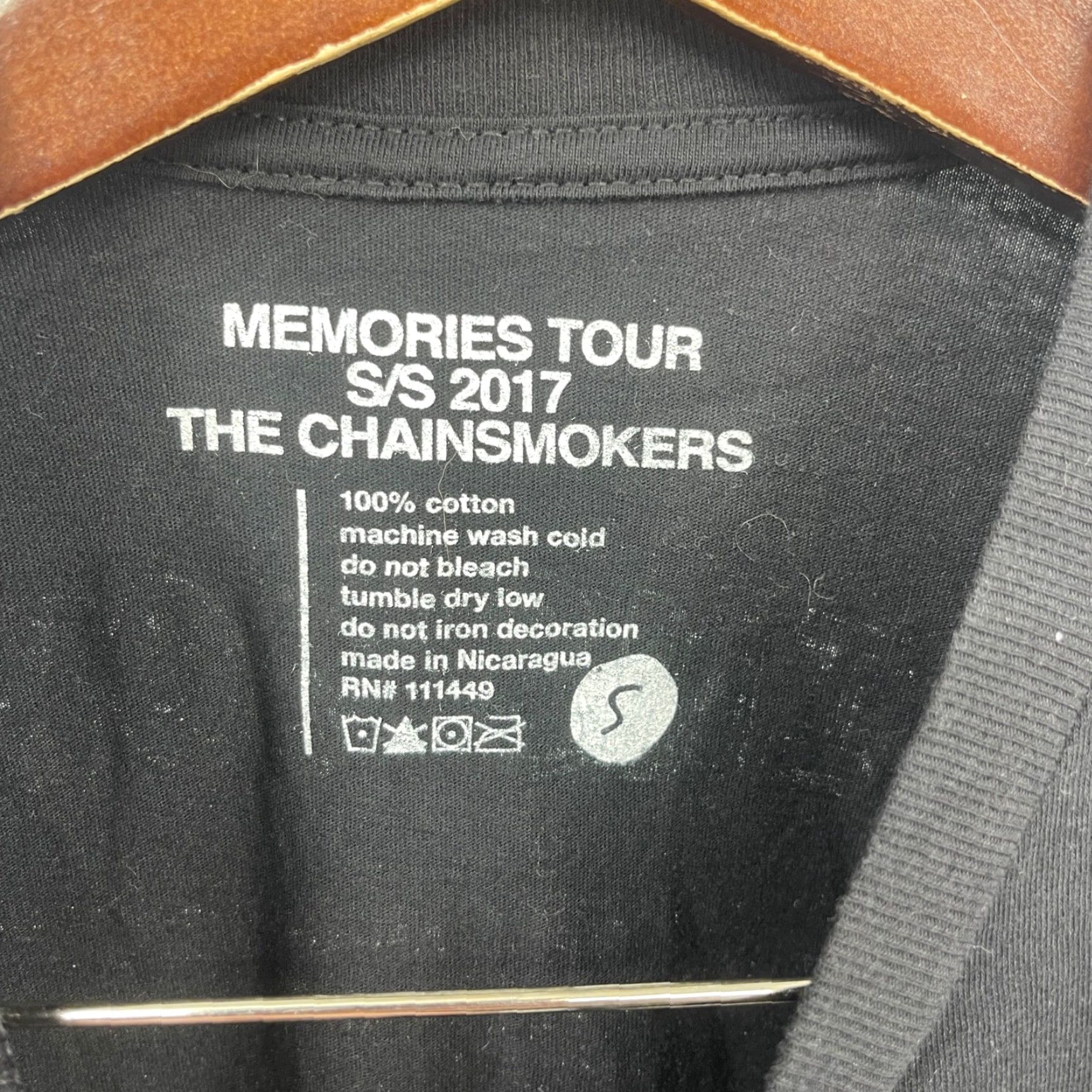 Doublet Chainsmokers Memories Tour Shirt Medium Black Concert Band Double Sided 2017 Mens Size US M / EU 48-50 / 2 - 3 Thumbnail