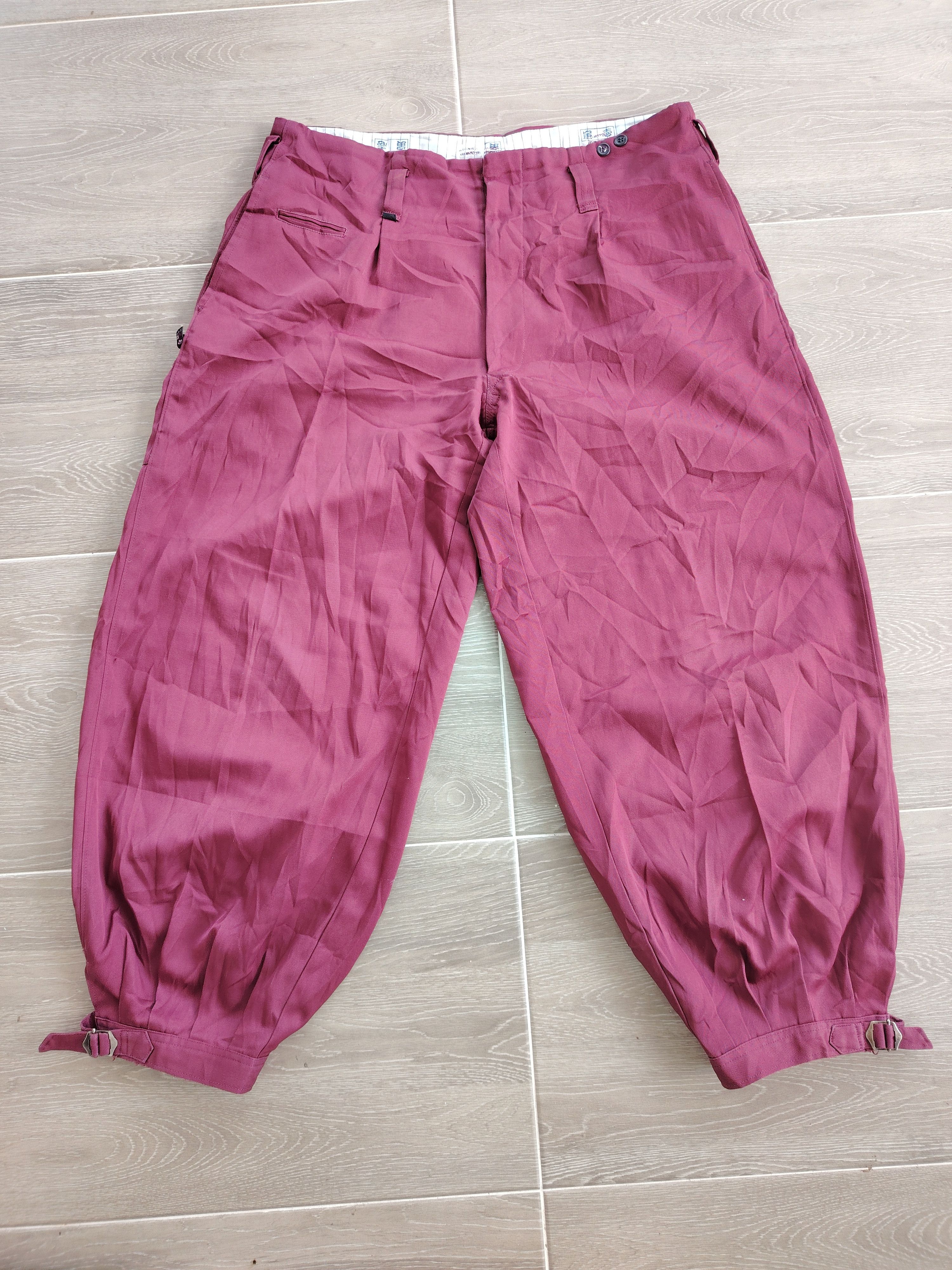 Yohji Yamamoto Toraichi Balloon 2 little Pocket Parachute Pants Size US 36 / EU 52 - 1 Thumbnail