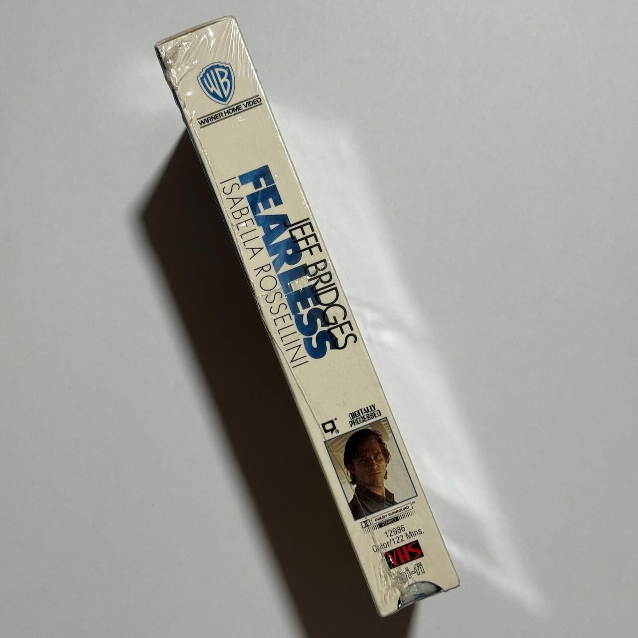 Designer Fearless VHS Jeff Bridges Warner Bros 1994 Watermarks SEALED Size ONE SIZE - 3 Thumbnail