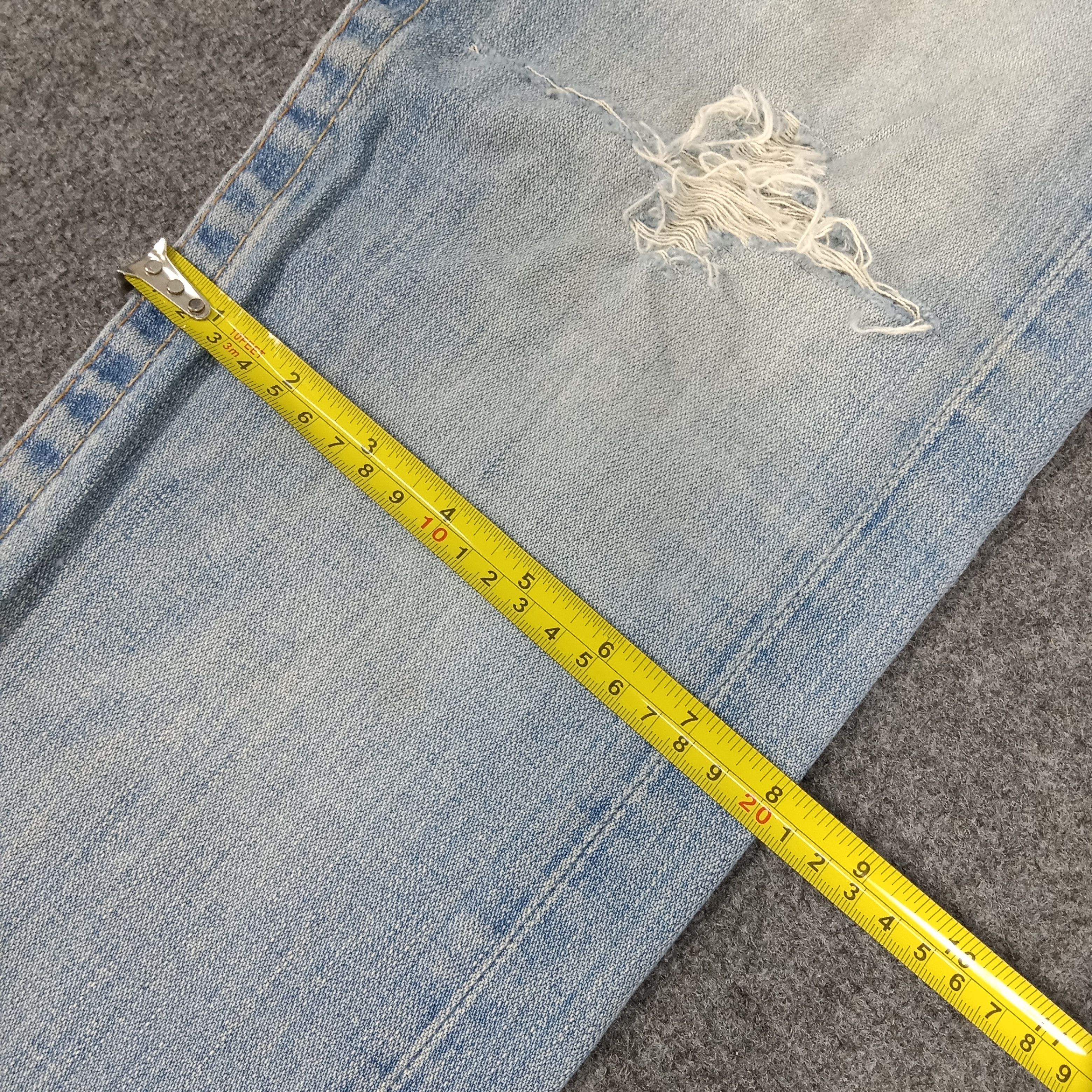 True Religion × Vintage True Religion American Distressed Style Denim Jeans Size US 33 - 13 Thumbnail