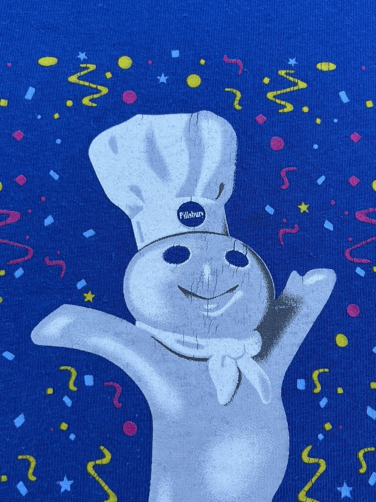 Hanes × Vintage VINTAGE 90’S PILLSBURY “LET’S CELEBRATE TODAY! T-SHIRT Size US L / EU 52-54 / 3 - 5 Thumbnail