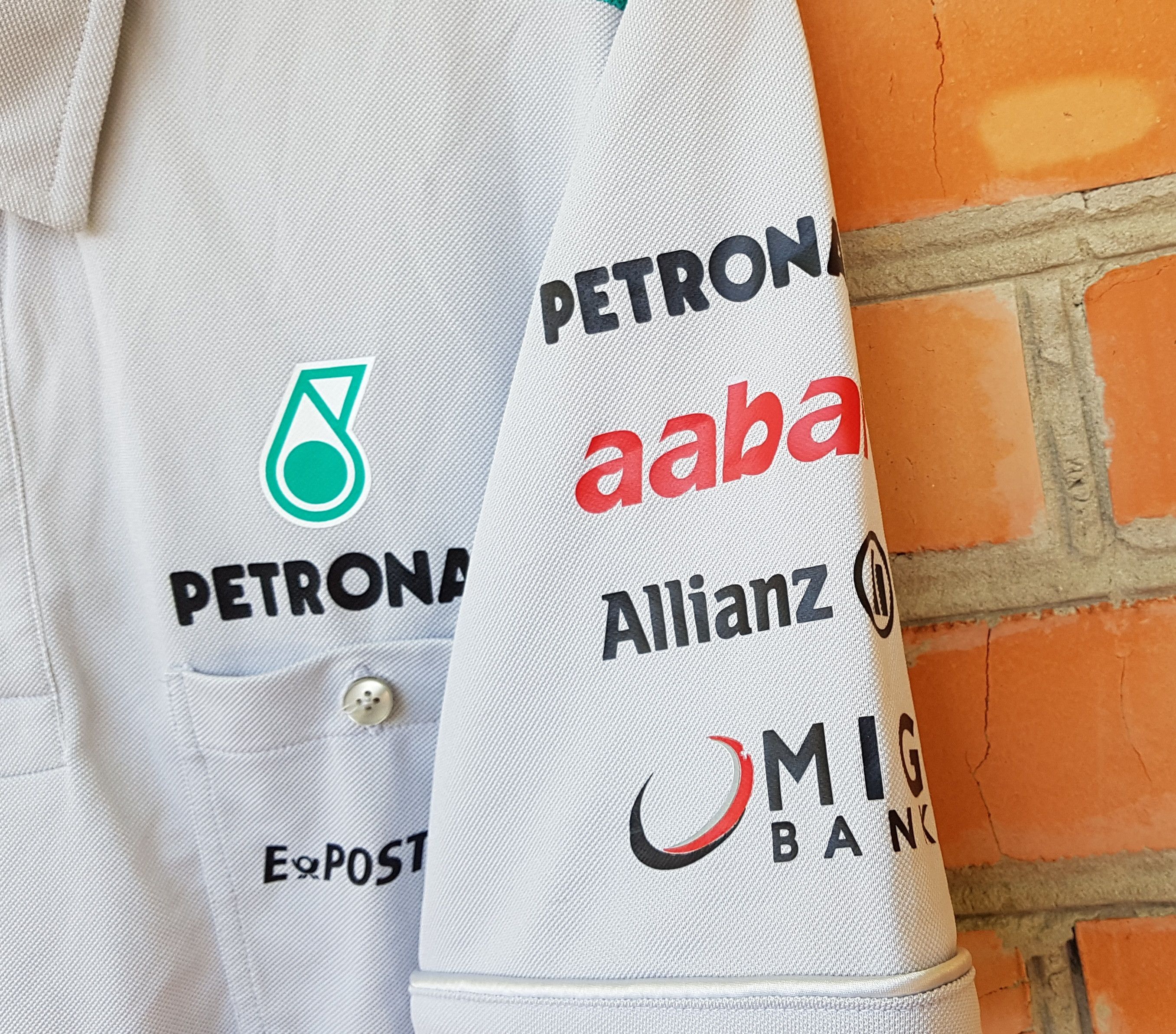 Henri Lloyd Mercedes GP Formula One Petronas Henri LLoyd Polo F1 Size US L / EU 52-54 / 3 - 6 Thumbnail