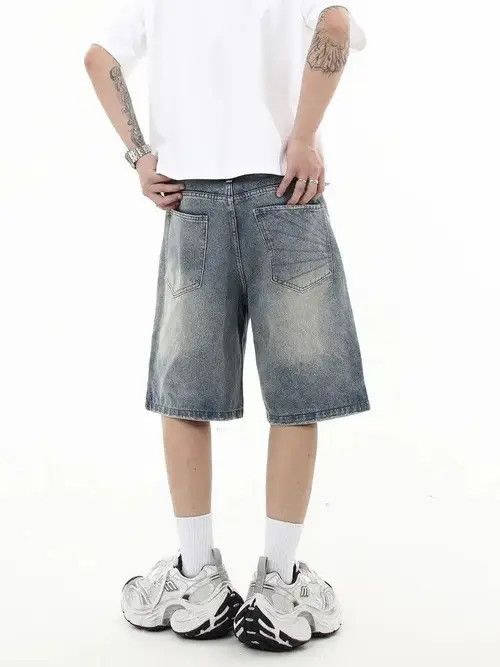 Designer Mayumi x Kaori Sun of Tokyo Distressed Style Street Jorts Size US 30 / EU 46 - 3 Thumbnail