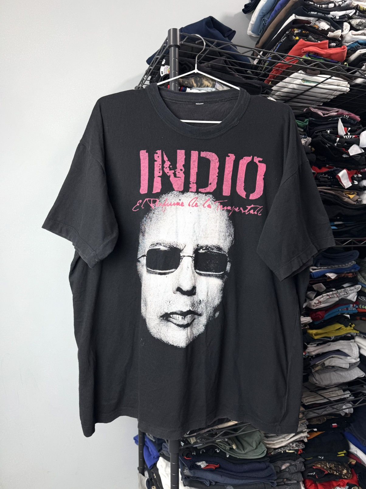 Band Tees Vintage Indio Techno Band T Shirt Punk Hardcore Size US L / EU 52-54 / 3 - 1 Thumbnail