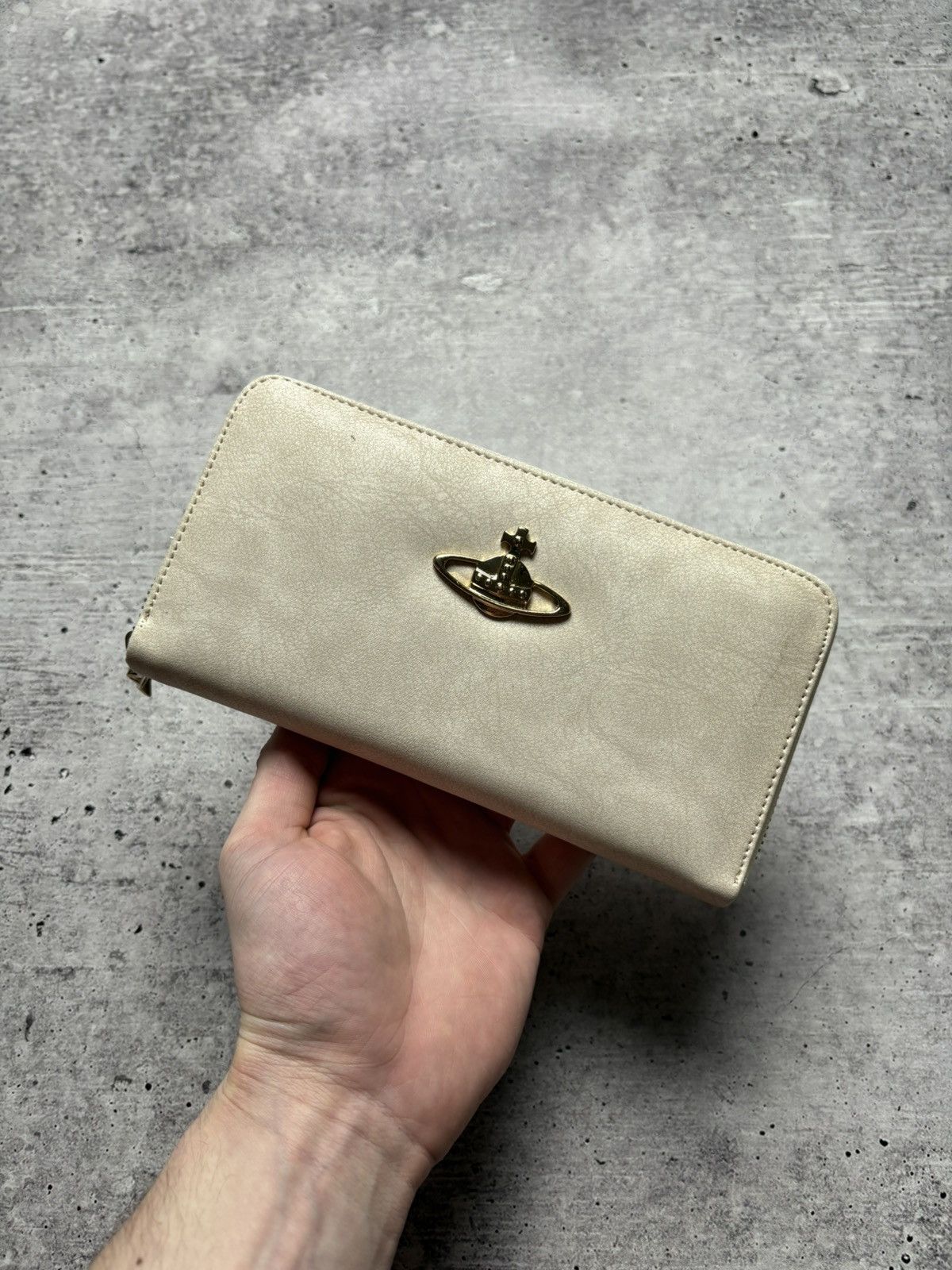 Vivienne Westwood Metal Logo Wallet