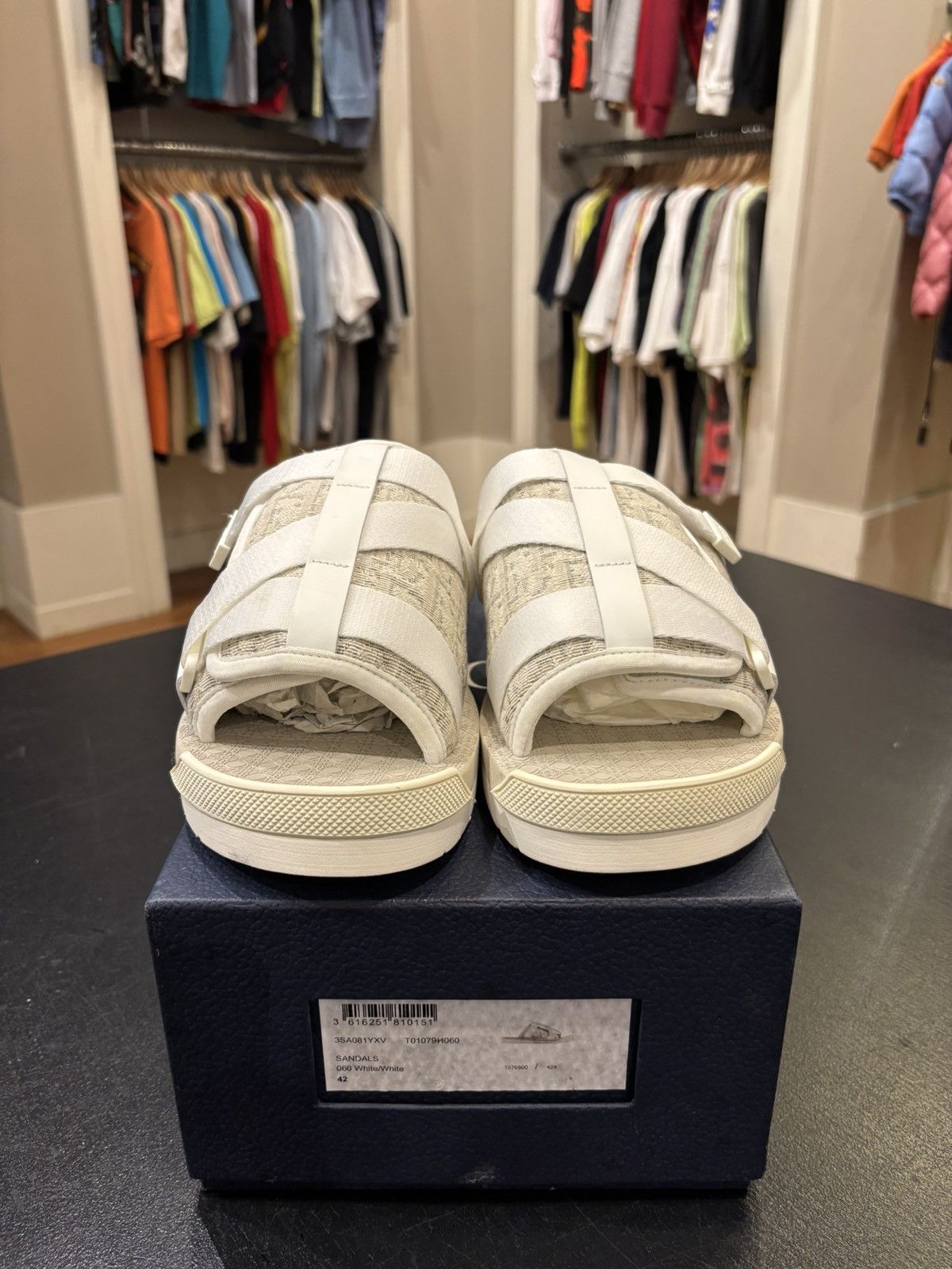Dior Dior Alpha Slide Off White Size US 9 / EU 42 - 3 Thumbnail