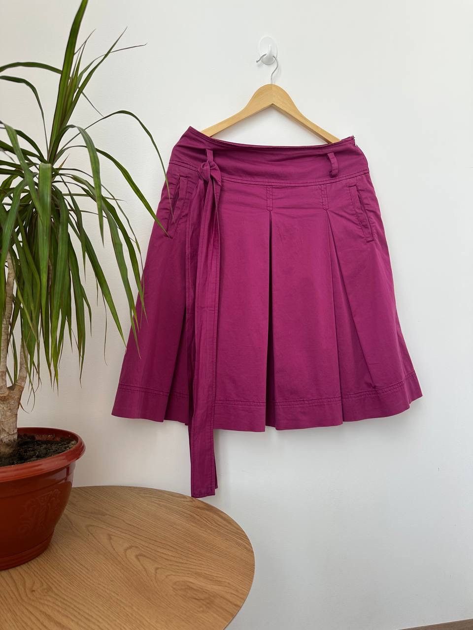 Max Mara × Vintage Vintage Max Mara Pink Mini Skirt Size 30" / US 8 / IT 44 - 4 Thumbnail