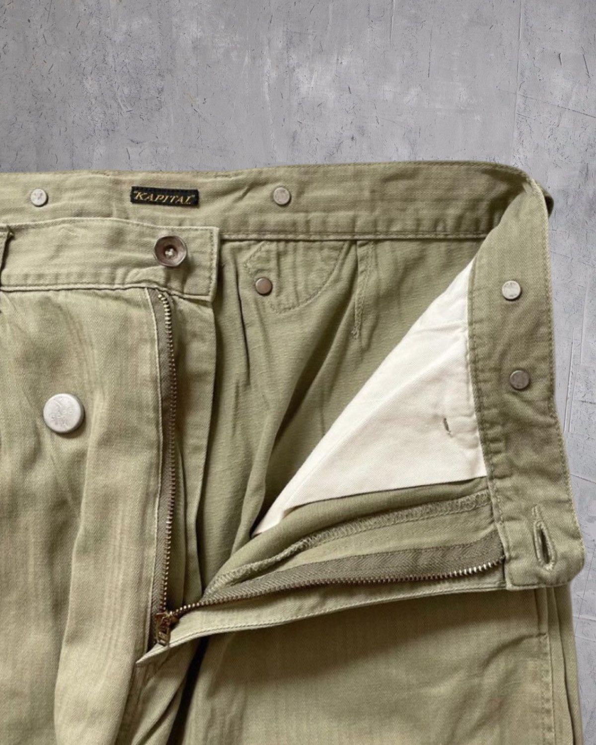Japanese Brand × Kapital Kapital military pants Size US 30 / EU 46 - 4 Thumbnail