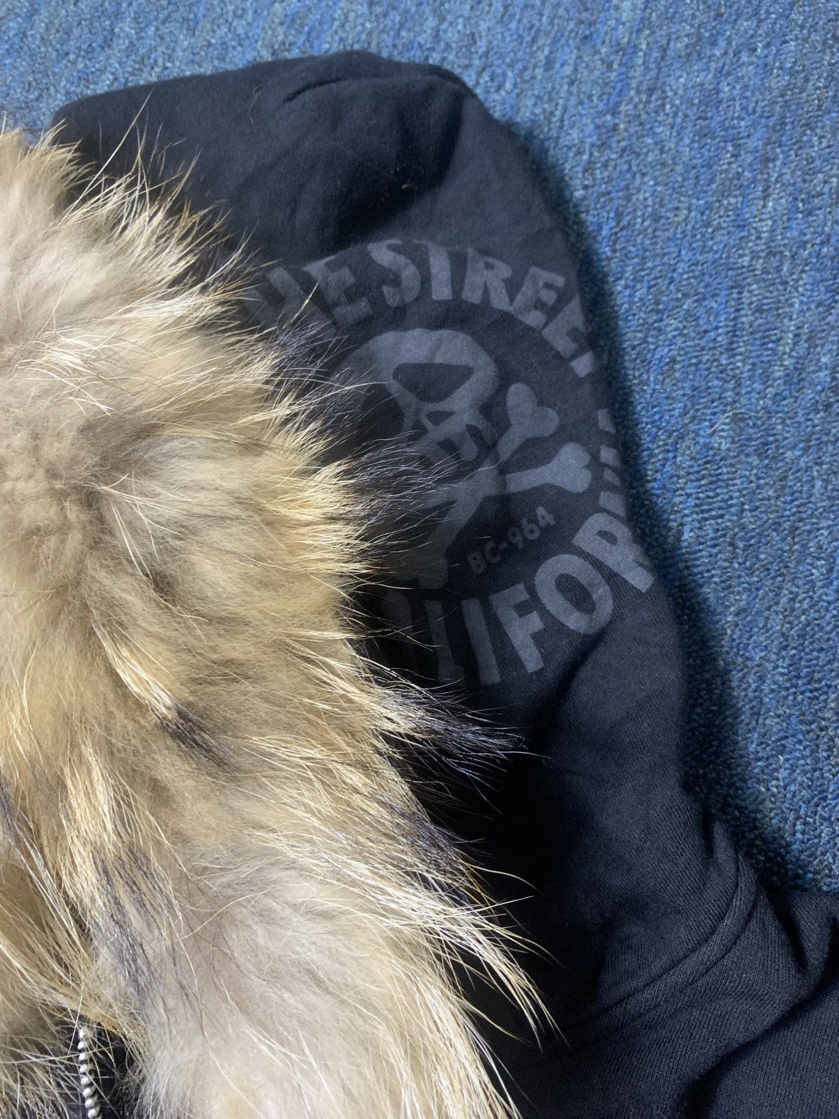 Japanese Brand Japanese Fur Bluecross Skating ziphoodie Size US M / EU 48-50 / 2 - 14 Thumbnail