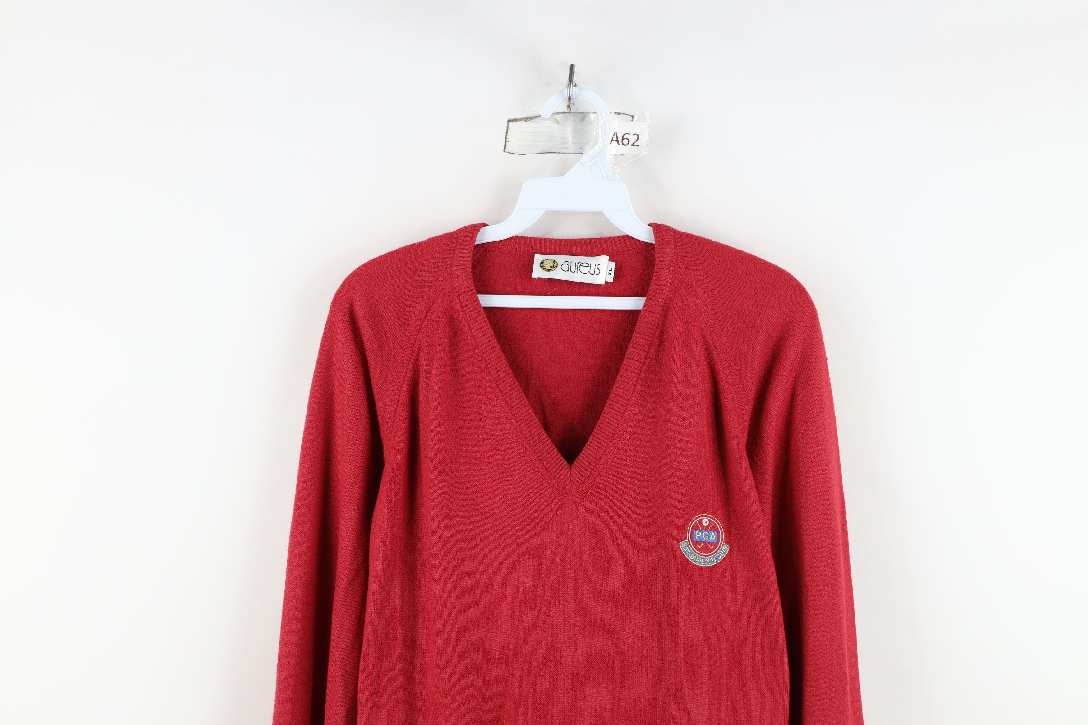 Vintage Vintage 70s 80s National Golf Club Golfing Knit Sweater USA Size US XL / EU 56 / 4 - 2 Thumbnail