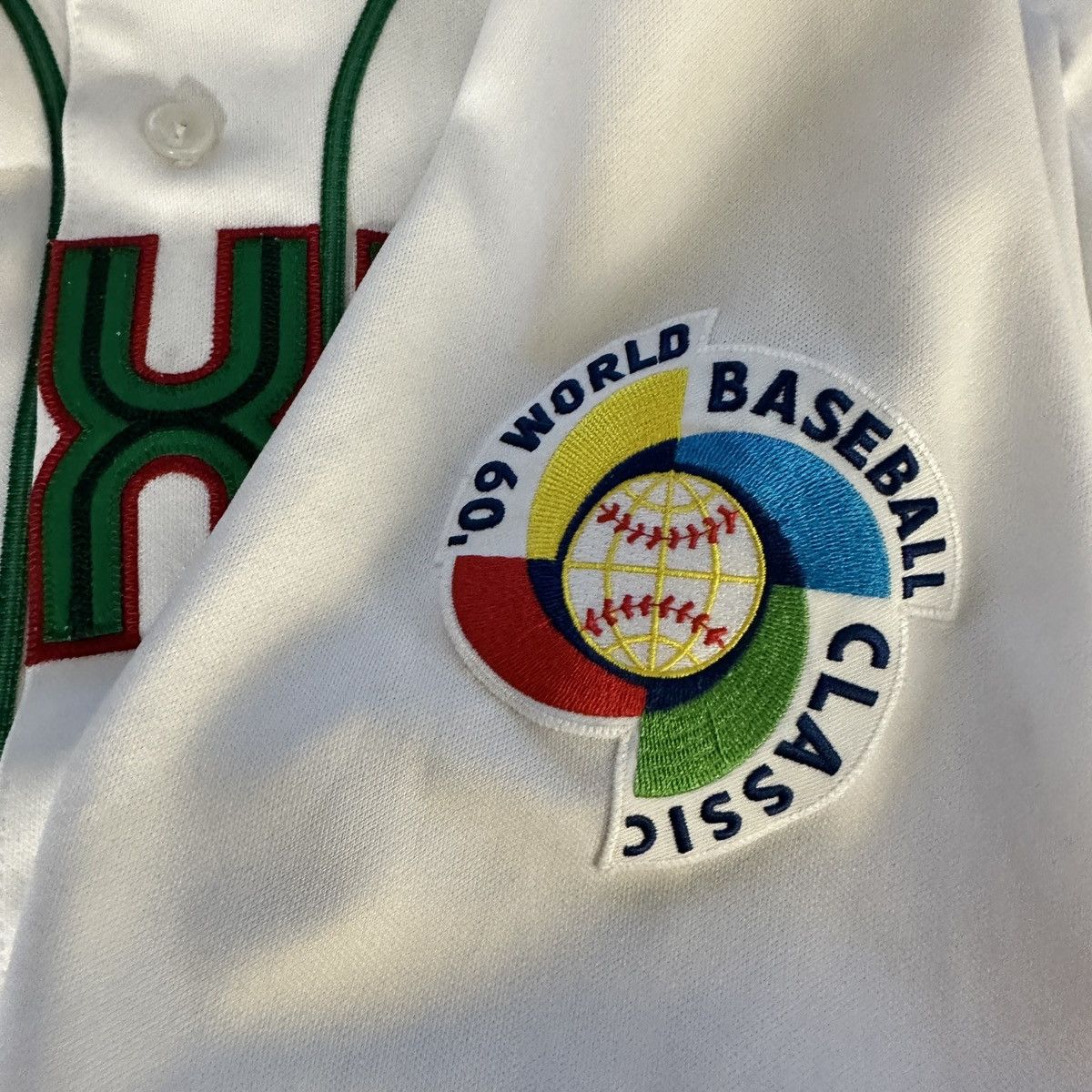 MLB × Vintage 2009 World Baseball Classic Mexico Jersey Size M Majestic Size US M / EU 48-50 / 2 - 6 Thumbnail