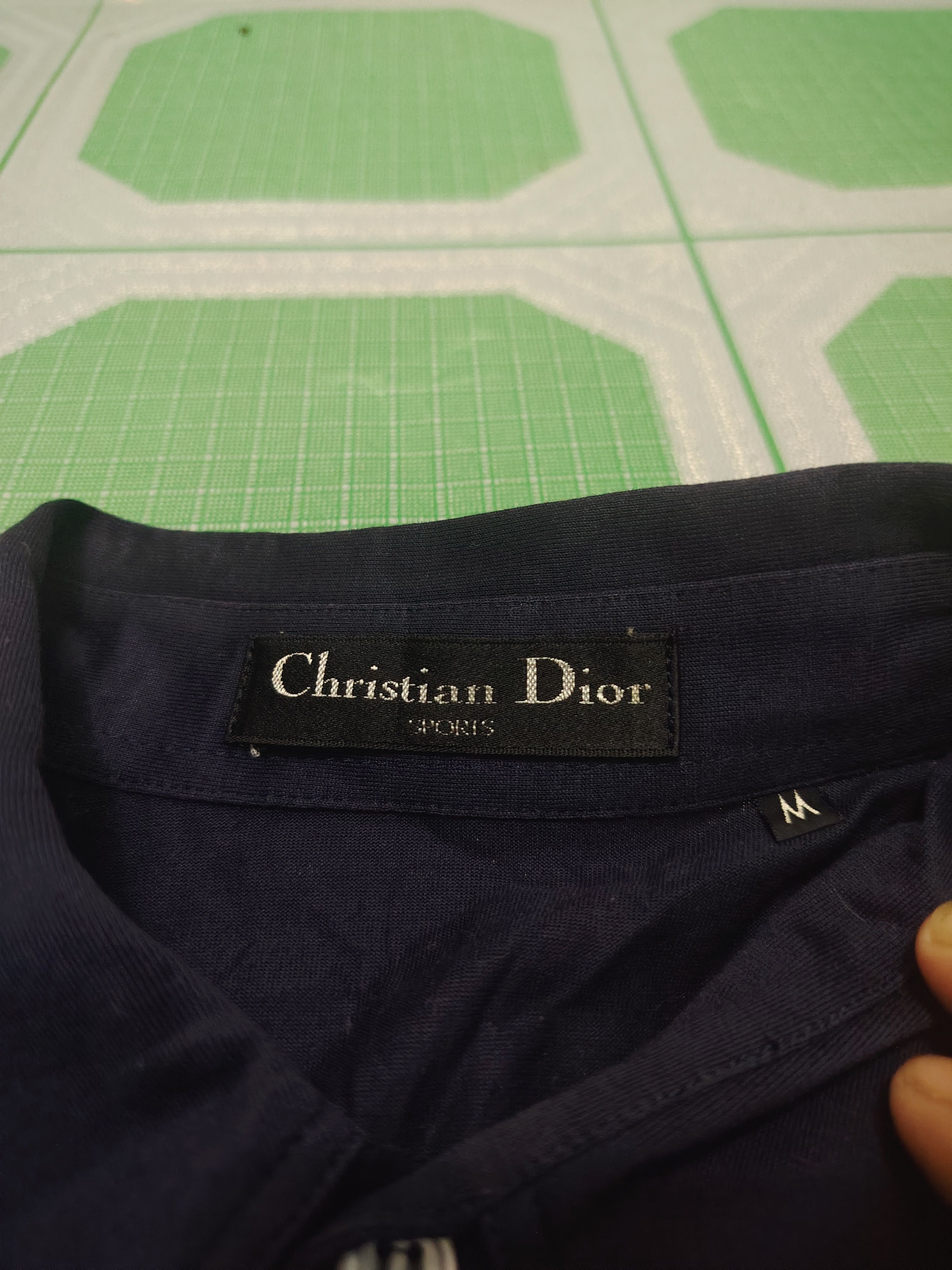 Dior Polo tee Embroidered Logo Single Pocket Size US M / EU 48-50 / 2 - 4 Thumbnail
