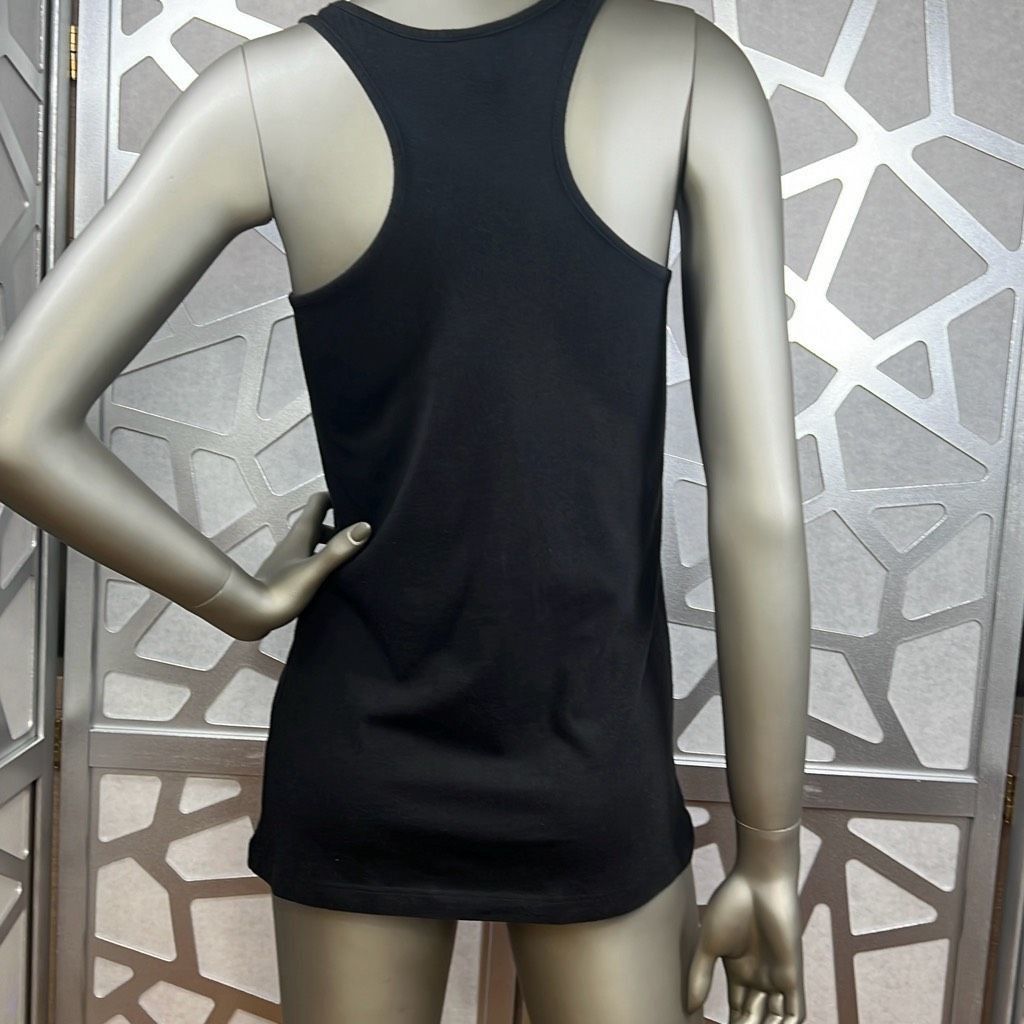 Other NEU Northeastern University Women’s Black Racerback Tank Top S District (307) Size S / US 4 / IT 40 - 4 Thumbnail