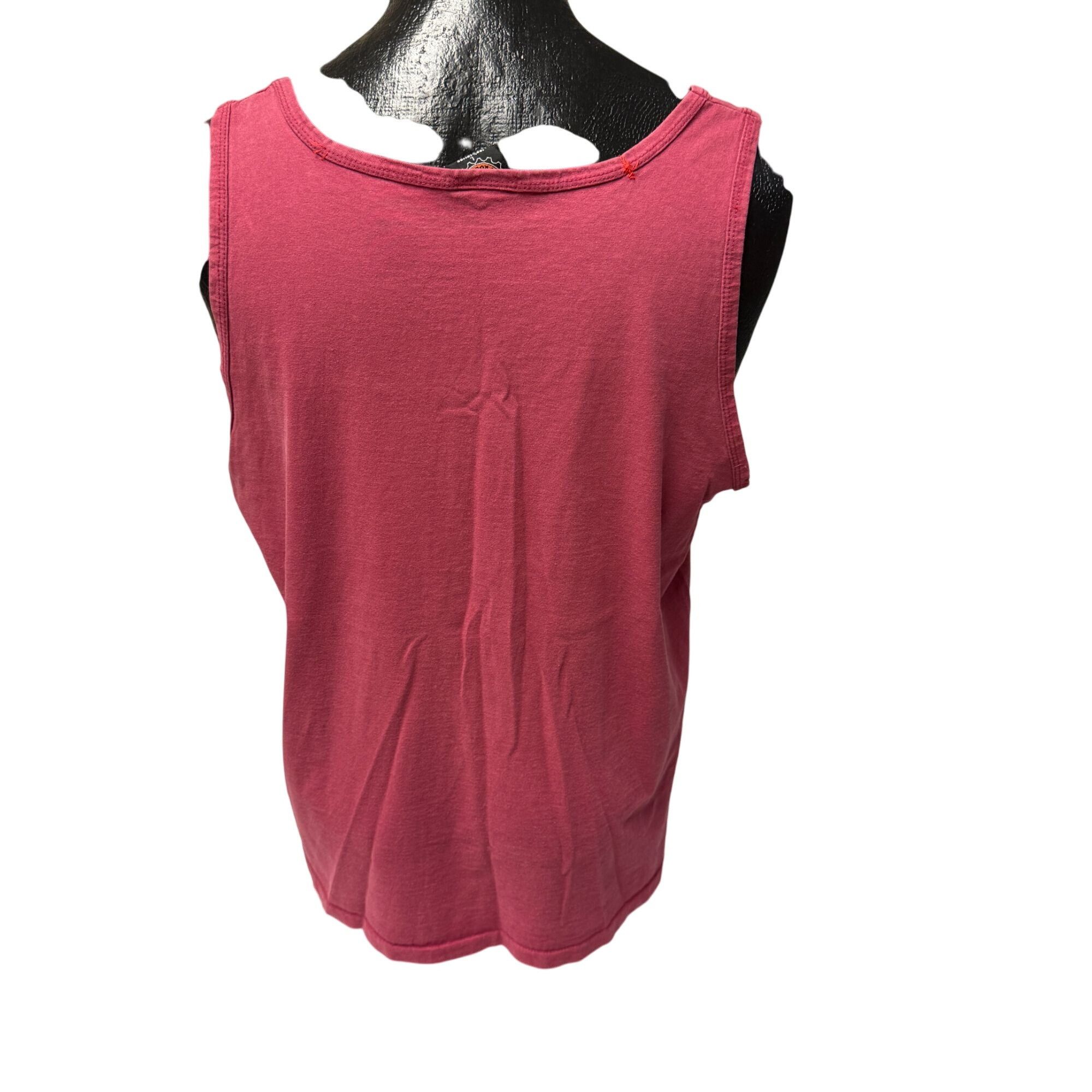 Harley Davidson Vtg Harley Davidson Official Licensed USA Maroon 1996 Tank Size US L / EU 52-54 / 3 - 4 Thumbnail