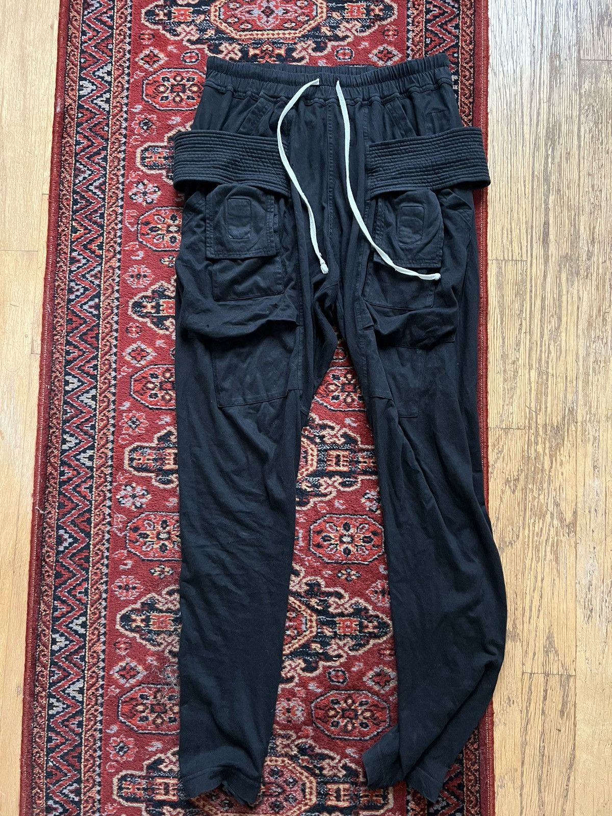 Rick Owens Rick Owens Creatch Cargo Sweatpants Size US 32 / EU 48 - 1 Thumbnail