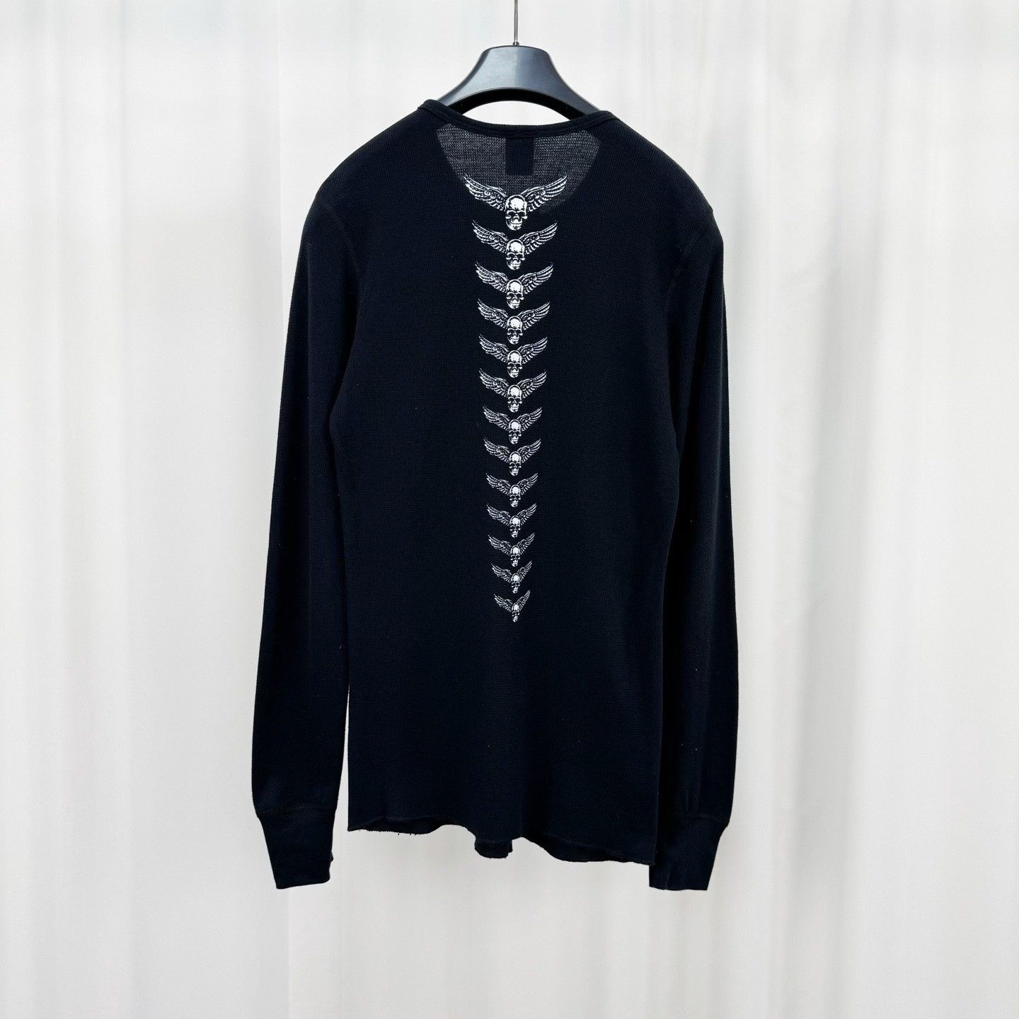 Chrome Hearts Chrome Hearts Foti Waffle Knit Long Sleeve Size US M / EU 48-50 / 2 - 2 Thumbnail