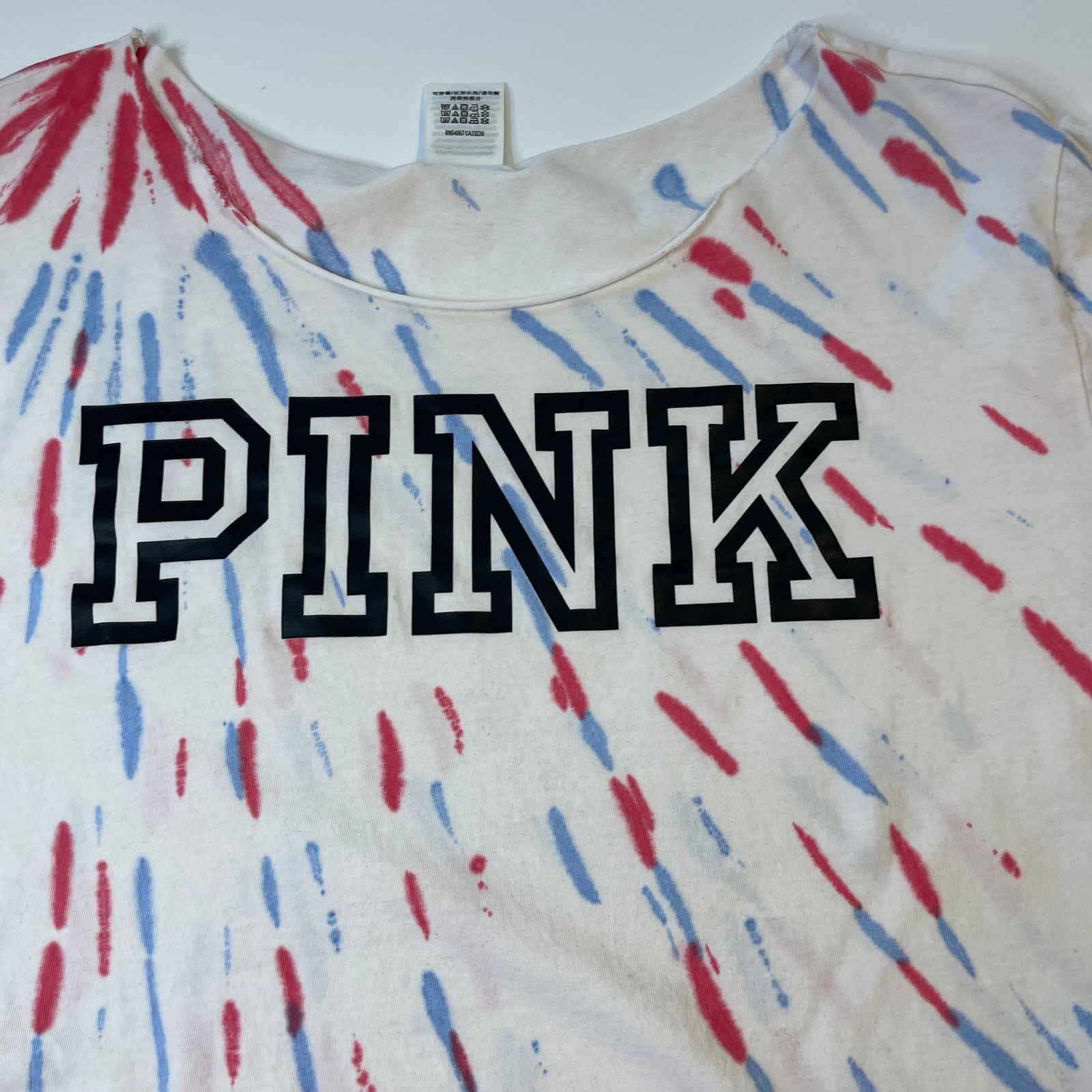 Pink PINK Victoria's Secret Tie Dye Crop Tank, XS Size XS / US 0-2 / IT 36-38 - 7 Thumbnail