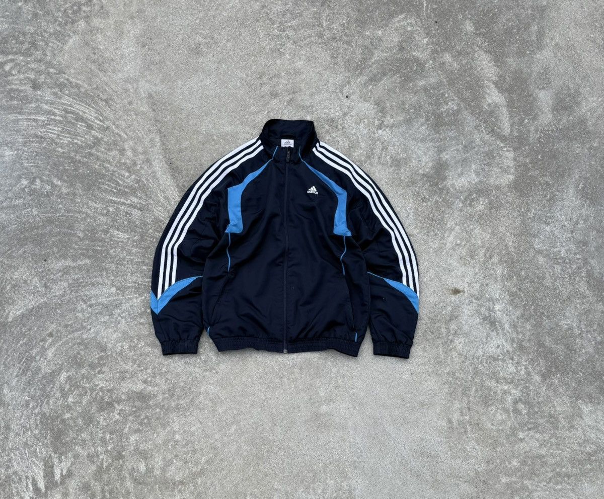 Other Vintage Adidas y2k streetwear nylon windbreaker jacket Size US L / EU 52-54 / 3 - 1 Thumbnail