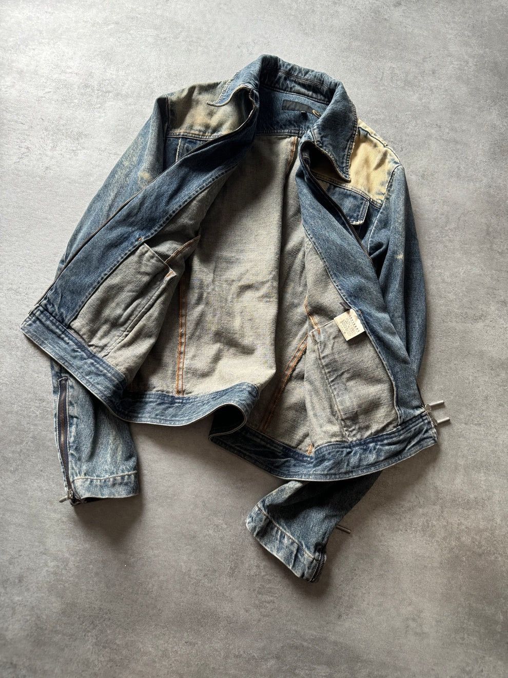 Roberto Cavalli Just Cavalli Denim/Jean Jacket Size US L / EU 52-54 / 3 - 4 Thumbnail