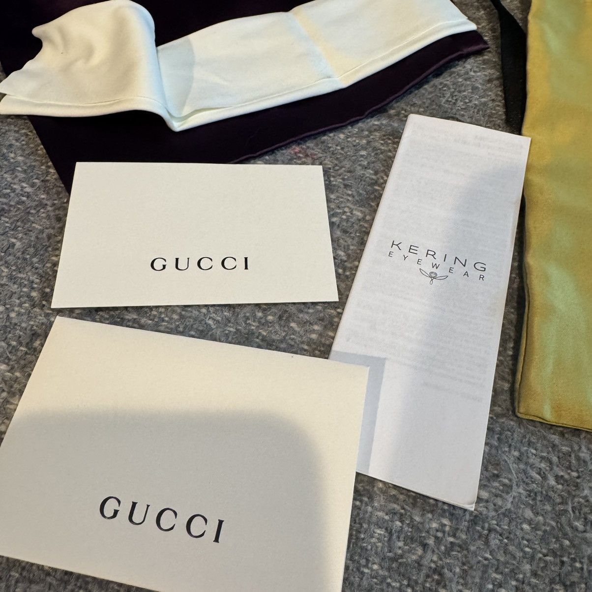 Gucci Gucci Silver Wire Frame Optical Glasses Luxury Size ONE SIZE - 8 Thumbnail