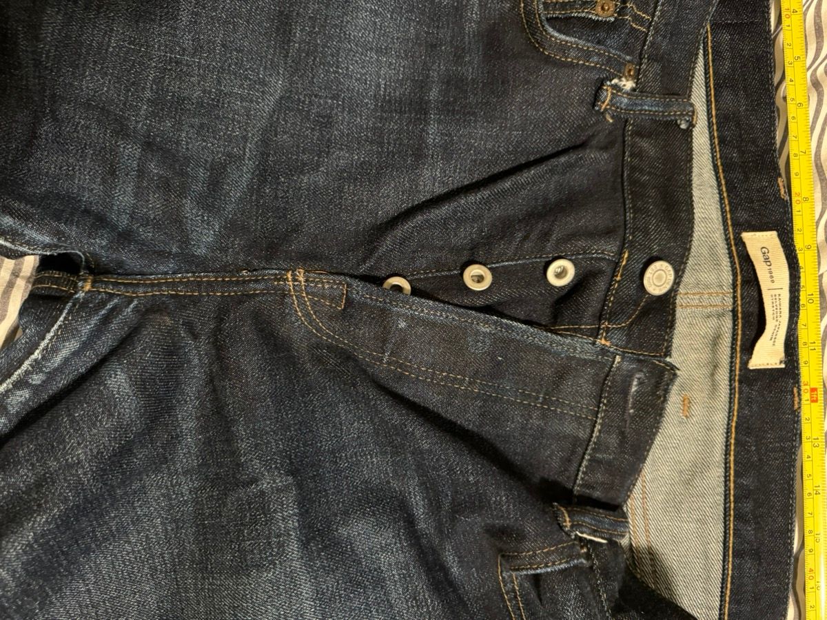 Gap Vintage Gap Selvedge Denim Jeans 38x30 38 Size US 38 / EU 54 - 5 Thumbnail
