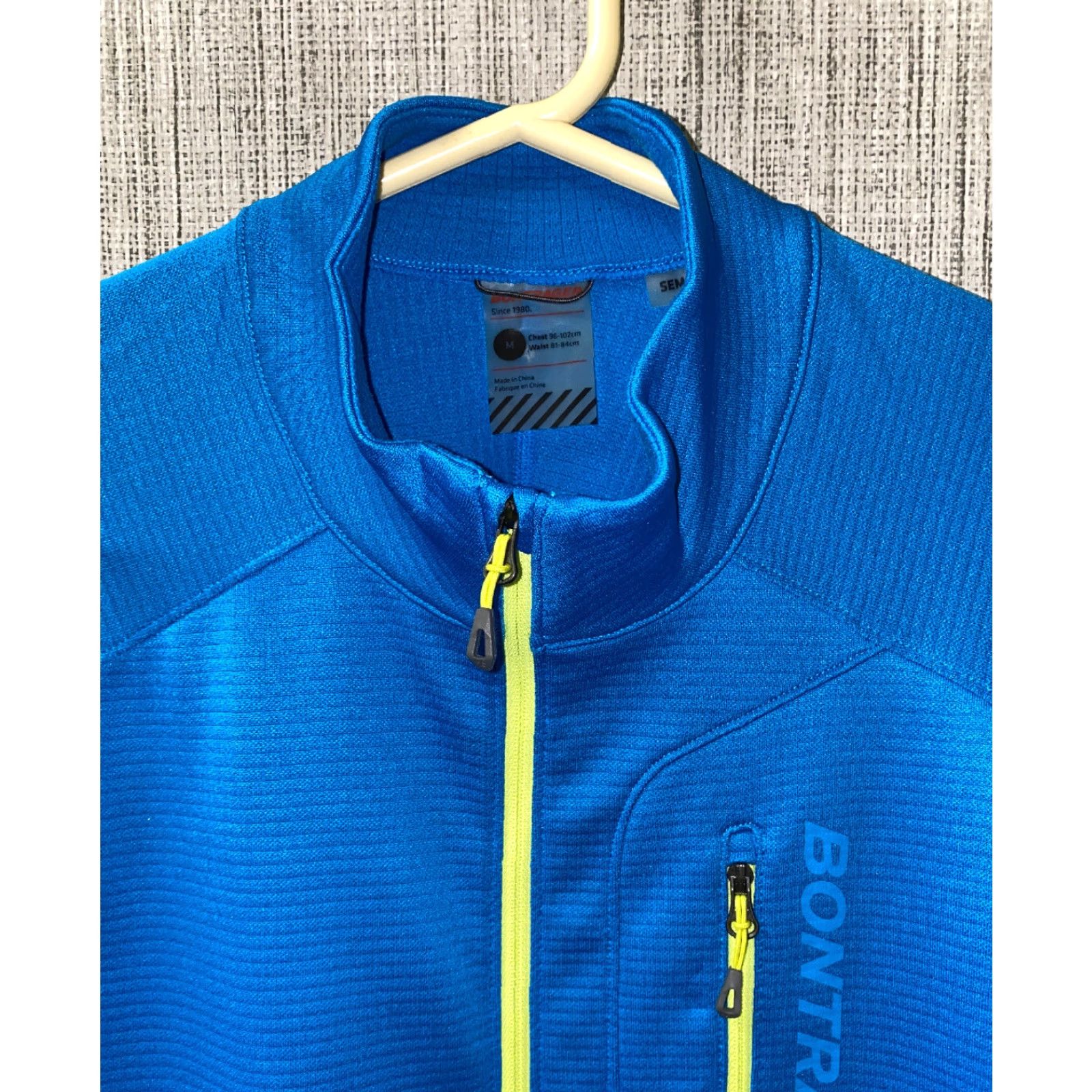 Vintage Bontrager Womens Blue Semi-Fitted 1/2 Zip Pullover Jacket Size M Size M / US 6-8 / IT 42-44 - 3 Thumbnail