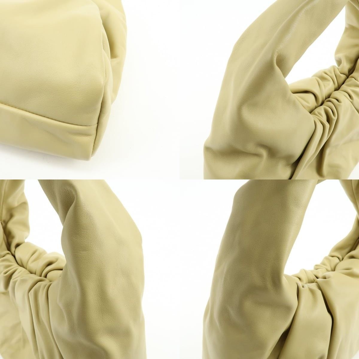 Bottega Veneta Bottega Veneta The Shoulder Pouch Lambskin Bag Yellow Size ONE SIZE - 5 Thumbnail