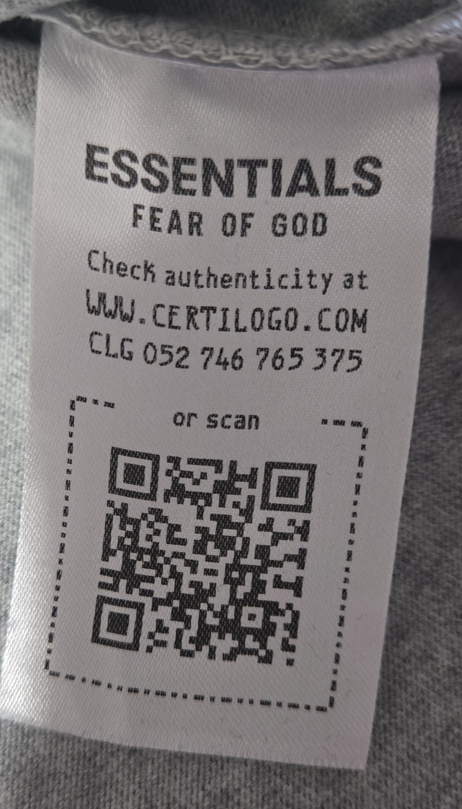 Fear of God Essentials Fear Of God Oversized XL Mens Light Heath Shirt Size US XL / EU 56 / 4 - 10 Thumbnail