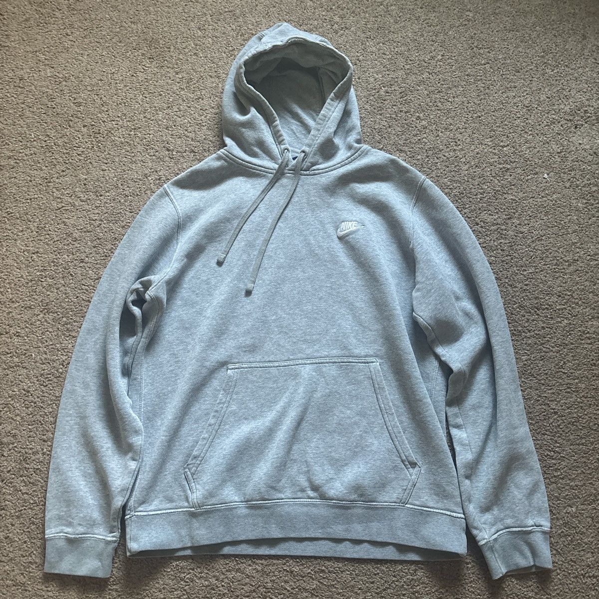 Nike Grey Nike Hoodie Size US M / EU 48-50 / 2 - 1 Thumbnail