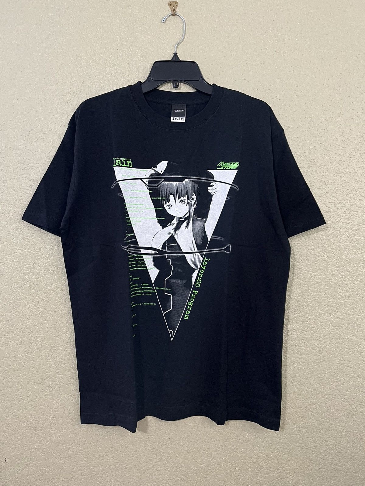 Anime Serial Experiments Lain - persona T-shirt XL Size US XL / EU 56 / 4 - 1 Thumbnail