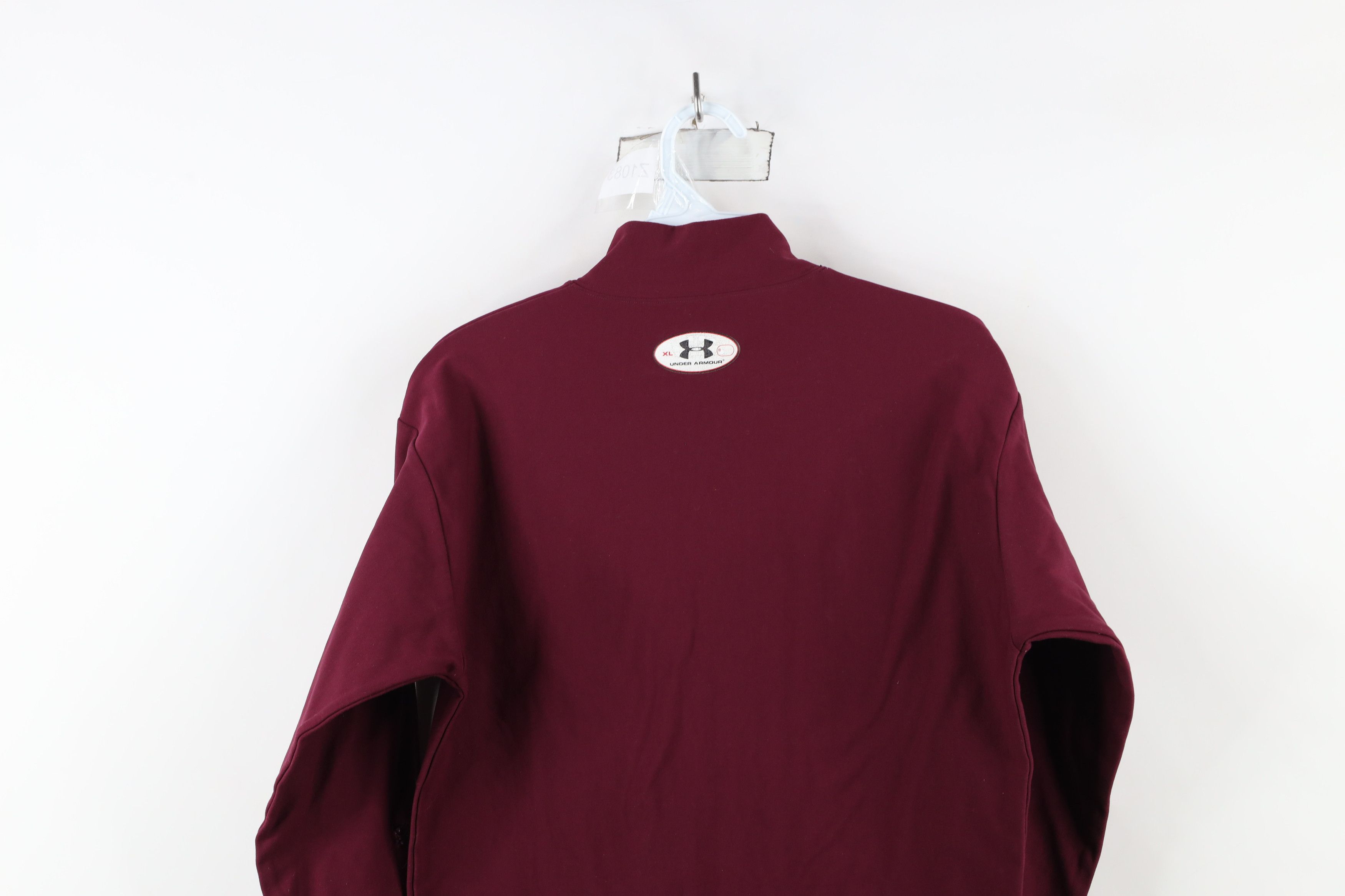 Under Armour × Vintage Under Armour ColdGear Compression Mock Neck Training Shirt Size US XL / EU 56 / 4 - 13 Thumbnail