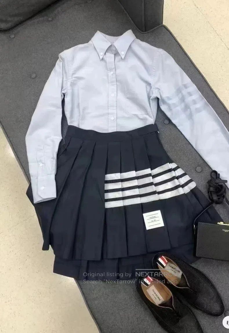 Thom Browne Thom Browne Ultra Classic Pleated Skirt Size 25" / US 0 / IT 36 - 7 Thumbnail