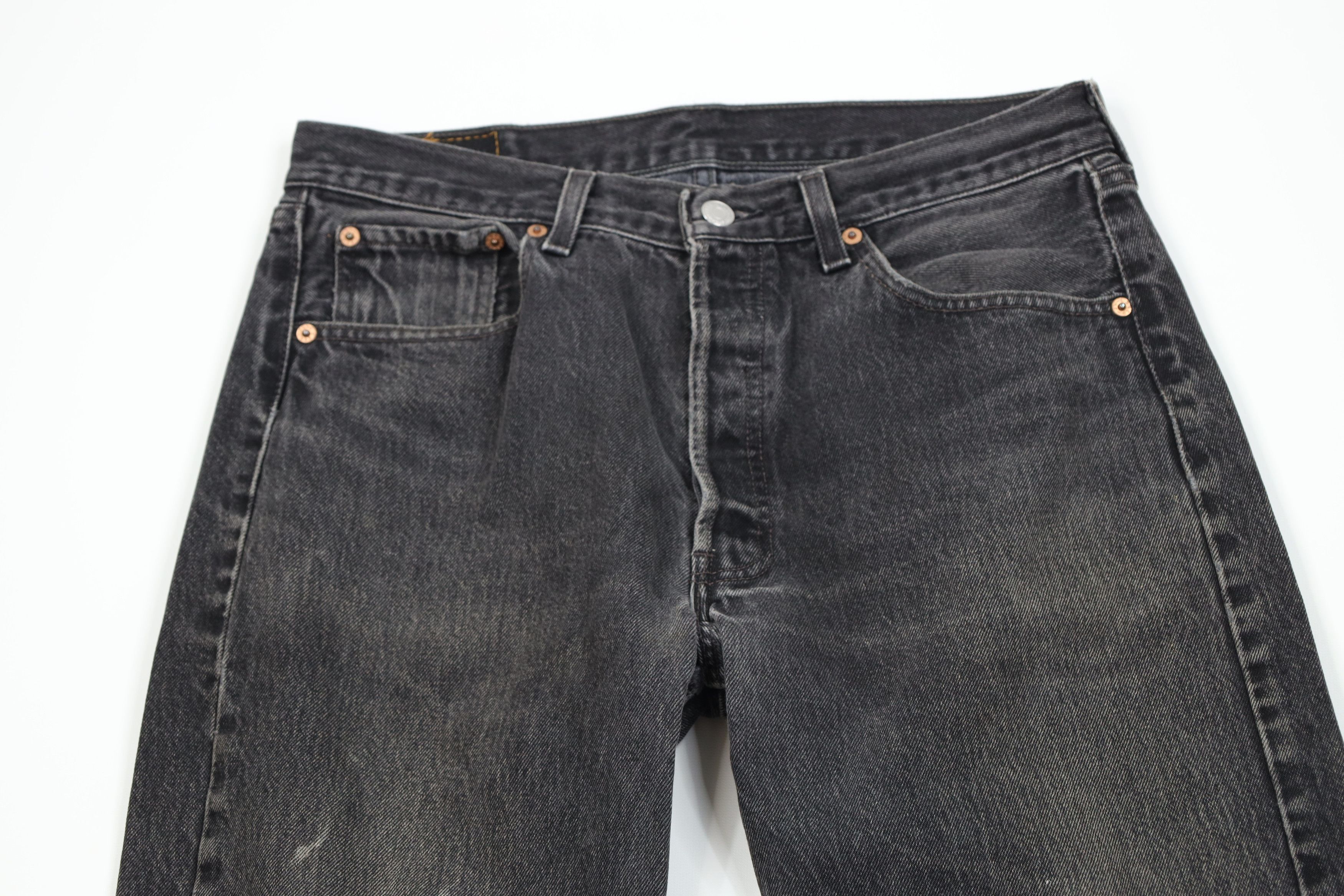 Levi's Vintage 90s Levis 501xx Button Fly Original Fit Jeans USA Size US 33 - 2 Thumbnail