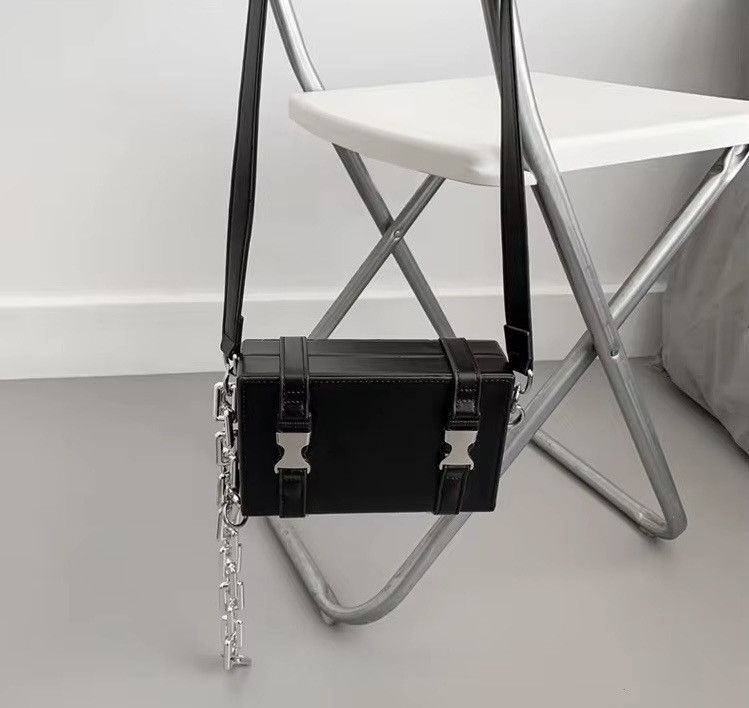 Japanese Brand Unisex Chains Suitcase Shape Shoulder Bag Size ONE SIZE - 11 Thumbnail