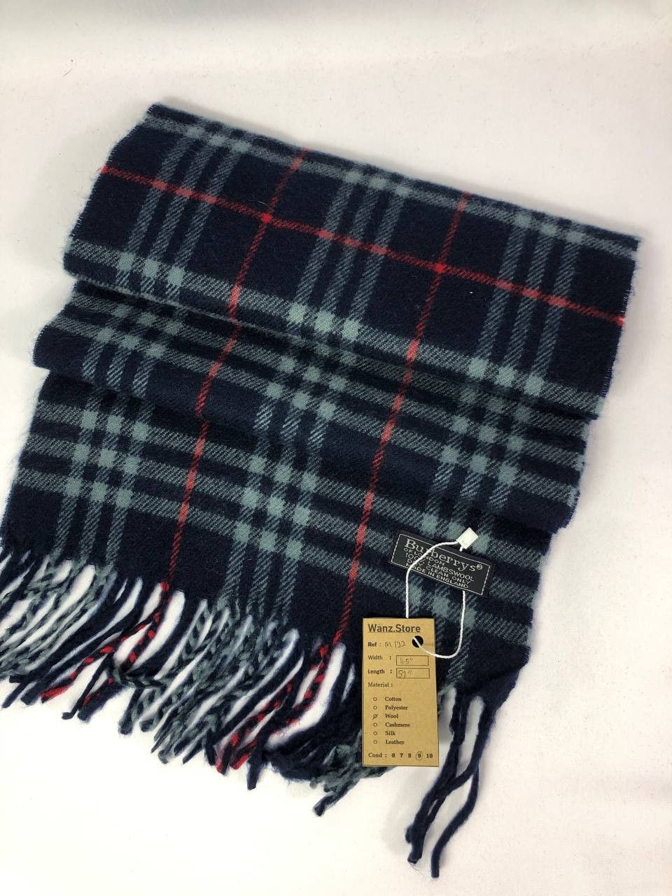 Burberry Burberrys Scarf Muffler Neckwear M122 Size ONE SIZE - 6 Thumbnail