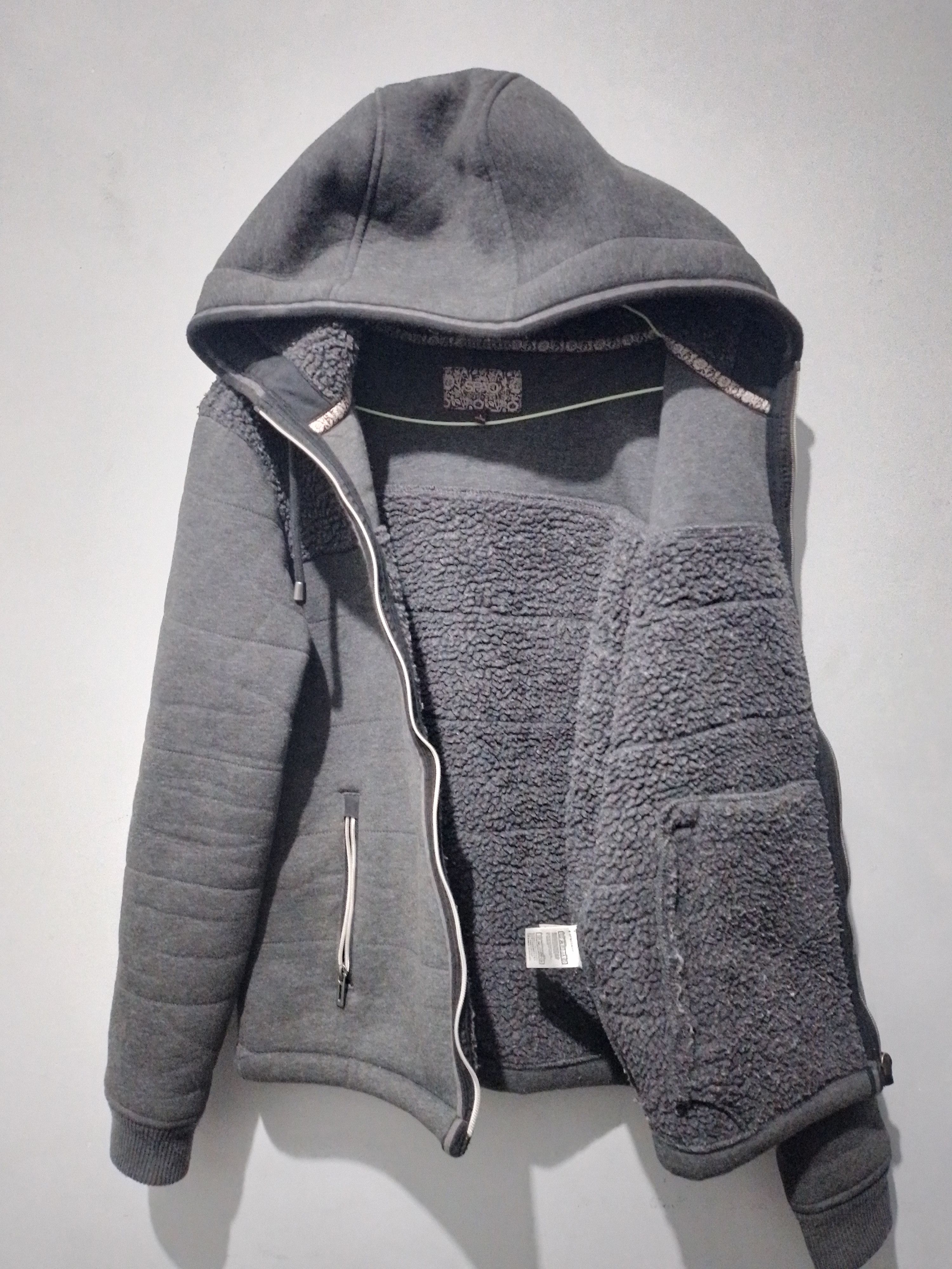 SPAO QUILTED SHERPA JACKET