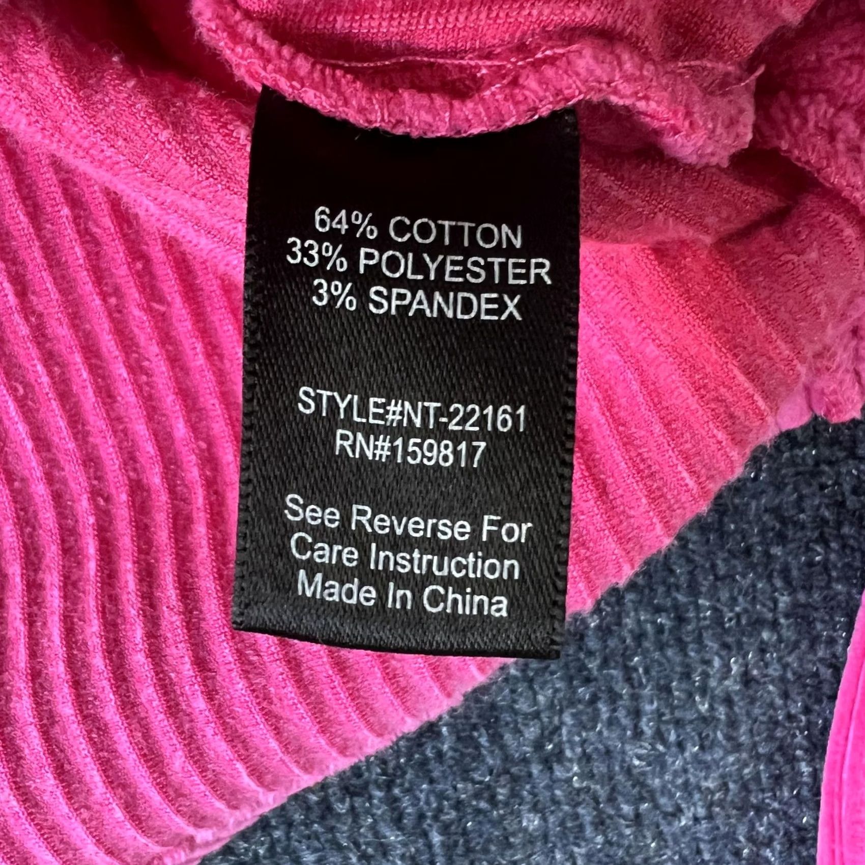 Pinko Standard Attire Sweater Womens Small Pink Ribbed Cropped Long Sleeve Pullover Size S / US 4 / IT 40 - 3 Thumbnail