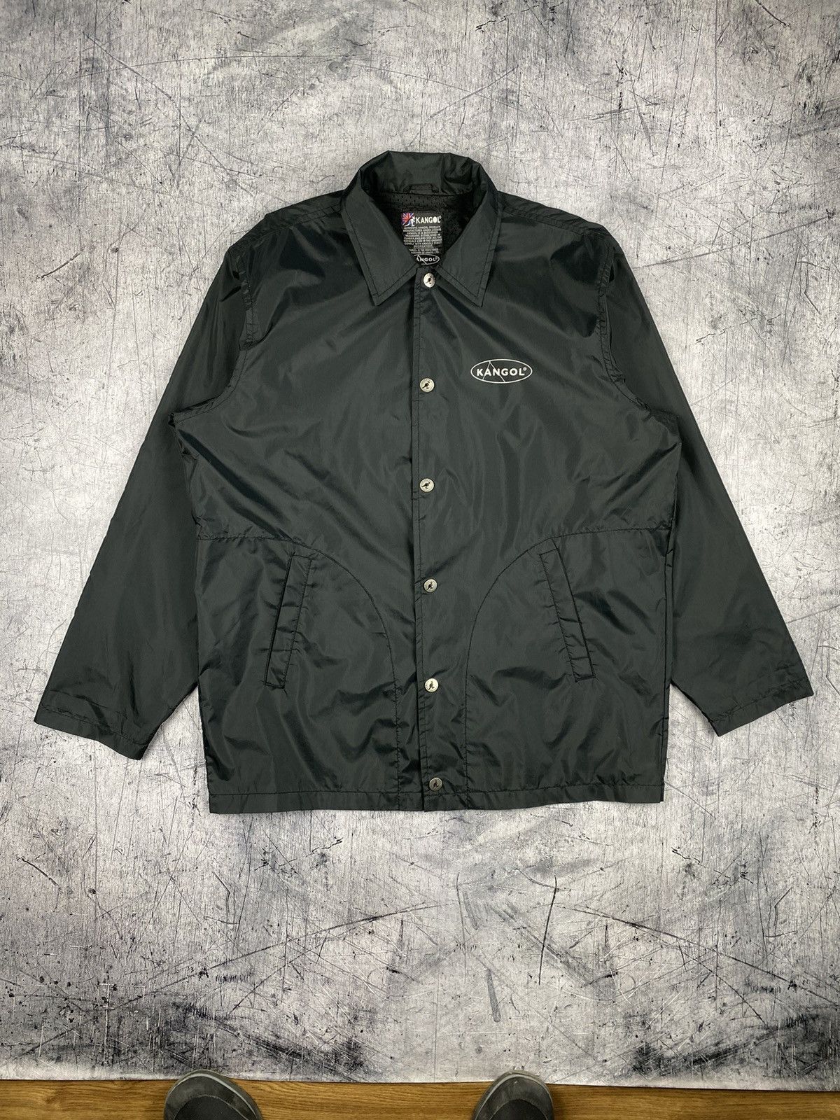 Kangol Vintage Kangol The United Kingdom Button Jacket Bomber Size US S / EU 44-46 / 1 - 2 Thumbnail