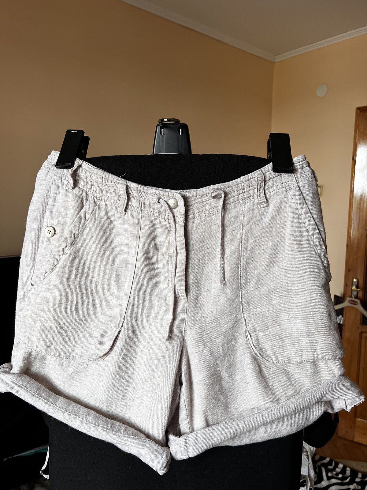 Max Mara × Weekend Max Mara Weekend Max Mara linen shorts womens Size 32" / US 10 / IT 46 - 10 Thumbnail