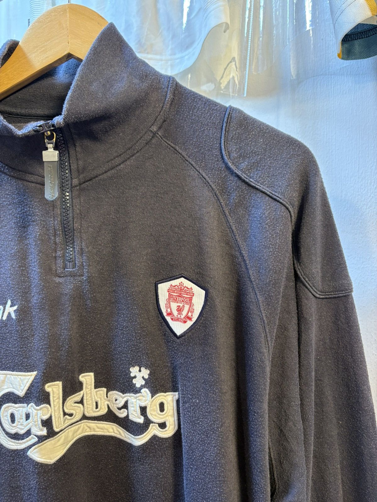 Reebok Vintage 90s Liverpool FC Sweatshirt Size US M / EU 48-50 / 2 - 12 Thumbnail