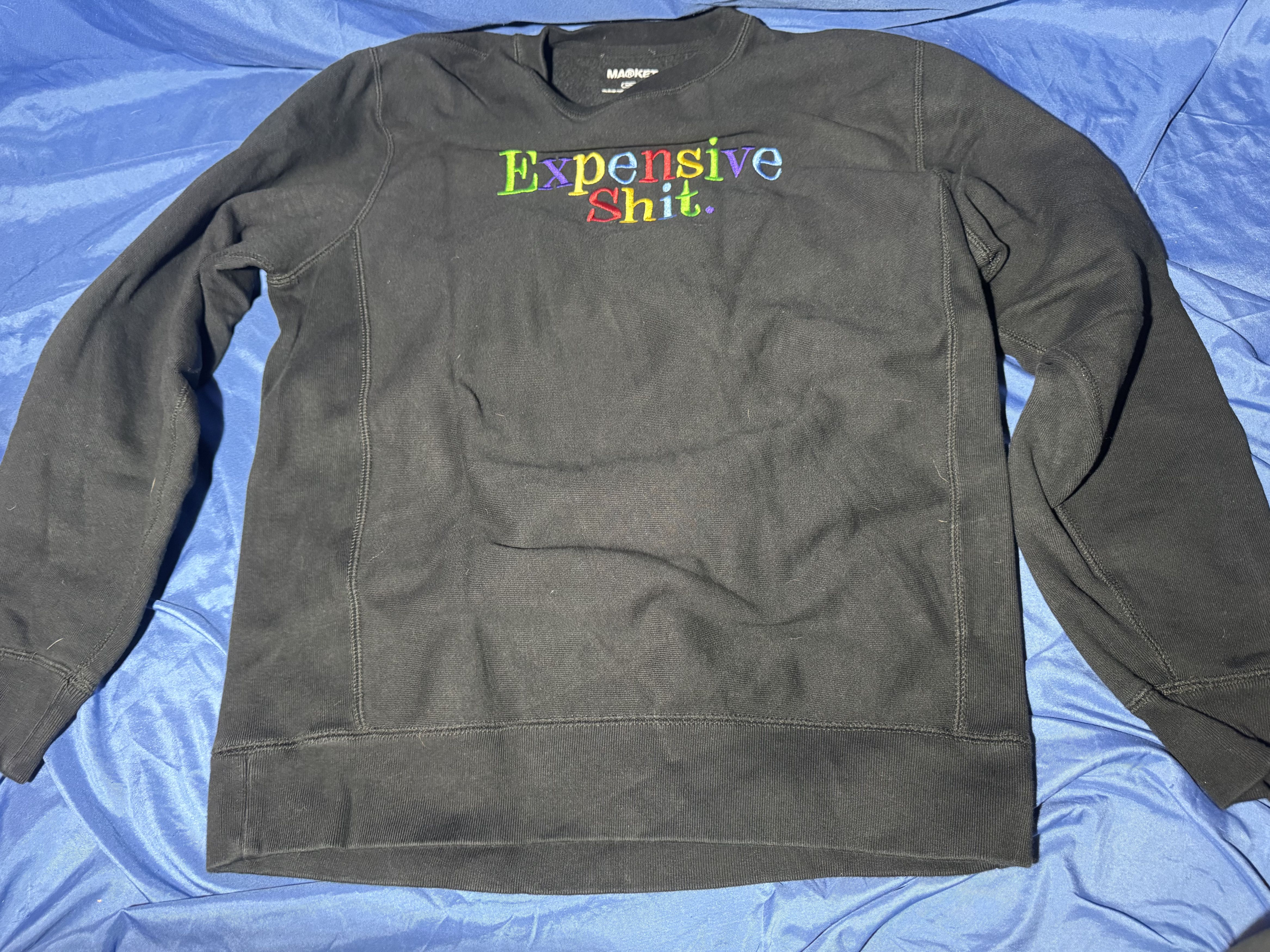 Market Chinatown market mystery box sweater "expensive shit" M Size US M / EU 48-50 / 2 - 3 Thumbnail