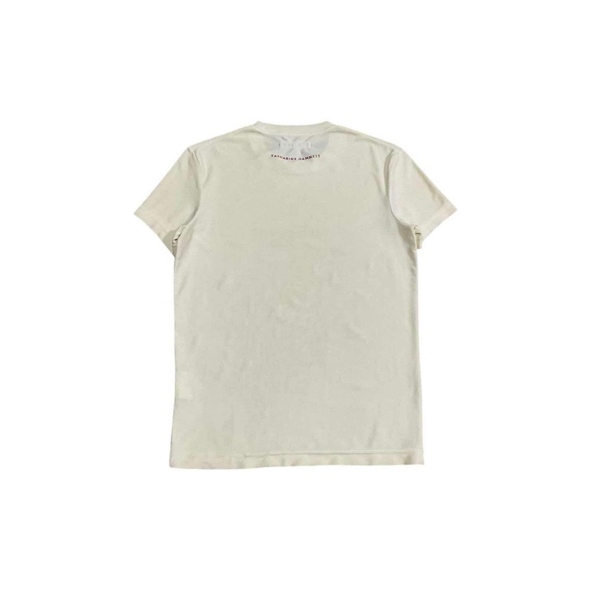 If Six Was Nine × Japanese Brand × Katharine Hamnett London 🔥Rare Vintage Katharine Hamnett Shirt Save Our Climate Size US M / EU 48-50 / 2 - 6 Thumbnail