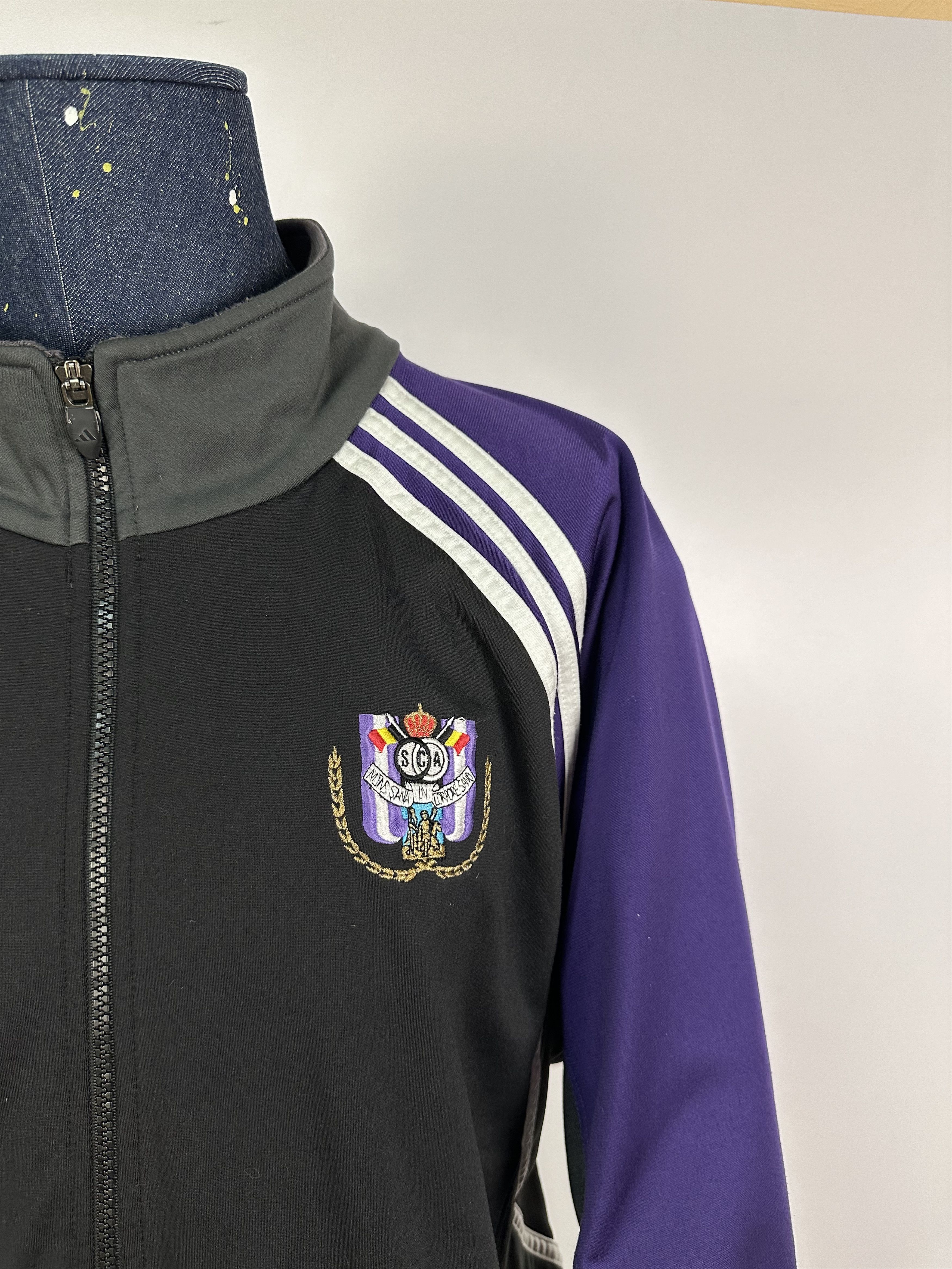 Adidas × Vintage ANDERLECHT 2000 2001 FOOTBALL SOCCER TRACK JACKET ADIDAS Size US XL / EU 56 / 4 - 3 Thumbnail