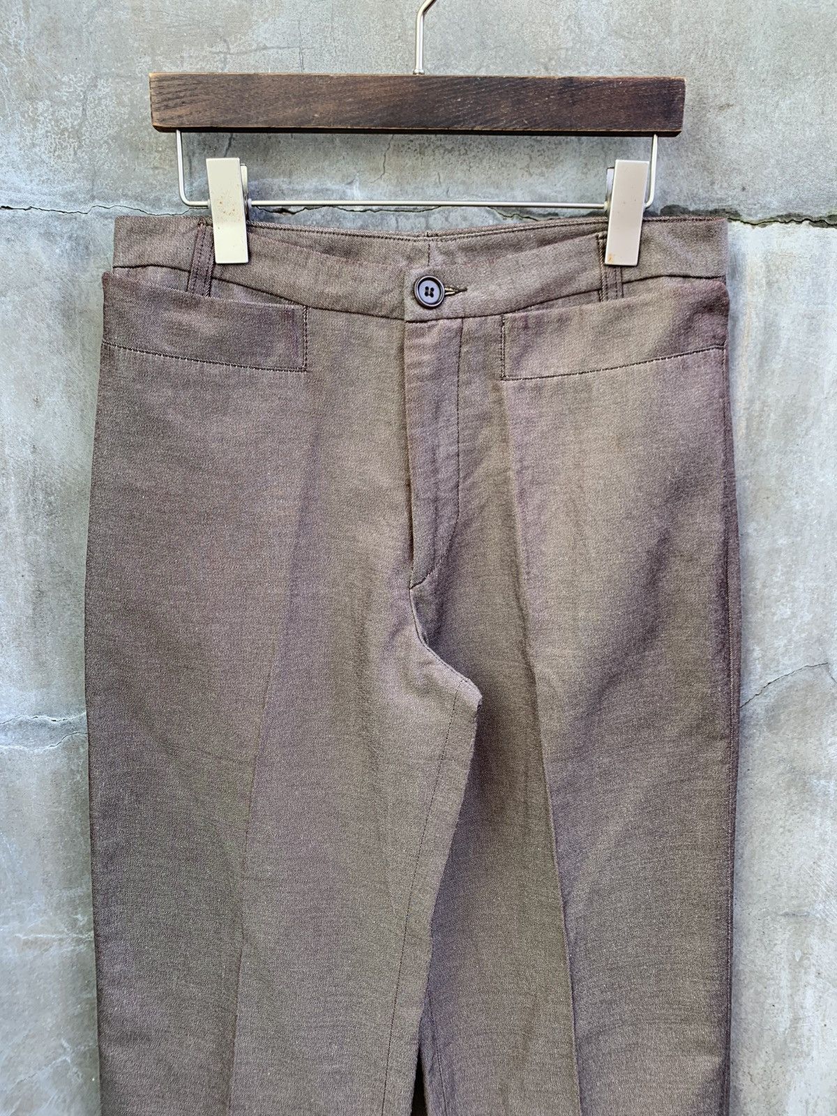 Dirk Bikkembergs Snap Pocket Twill Trousers Size US 31 - 2 Thumbnail