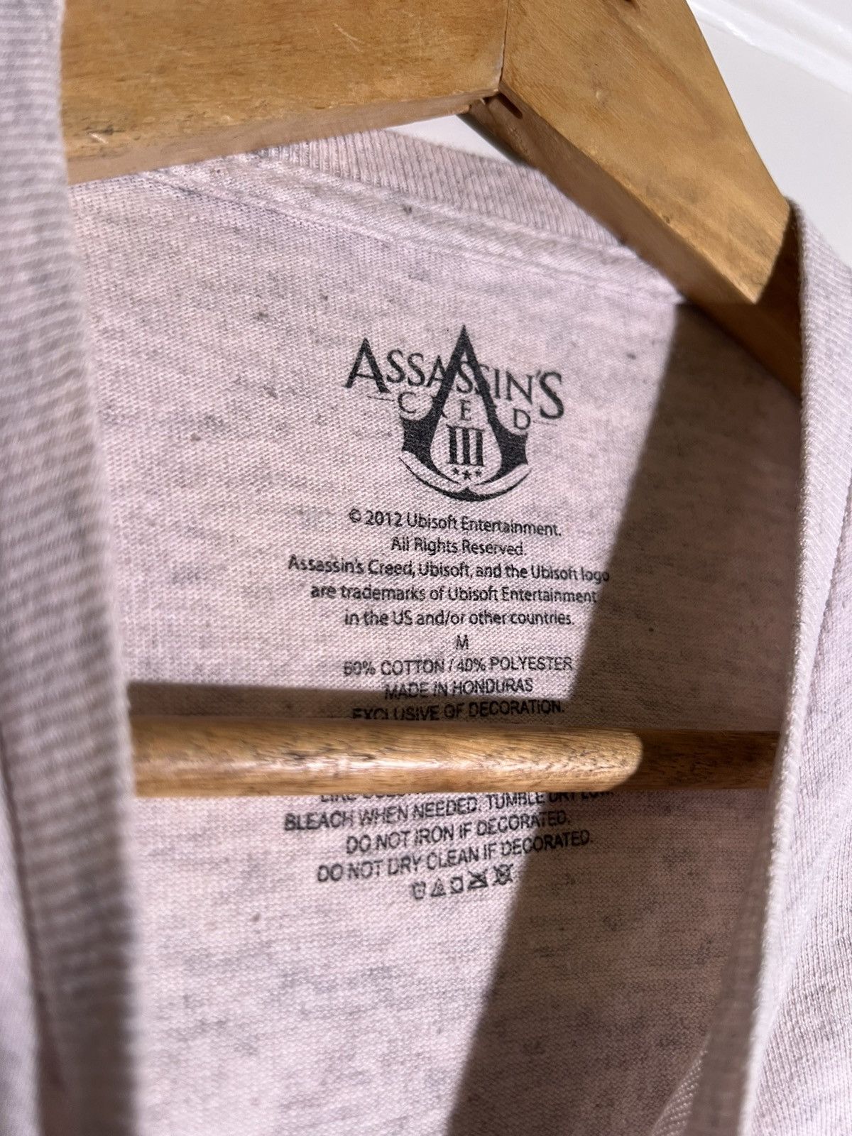 Vintage 2000’s Y2K VTG Vintage Assassin’s Creed 3 Video Game T Shirt Size US M / EU 48-50 / 2 - 6 Thumbnail