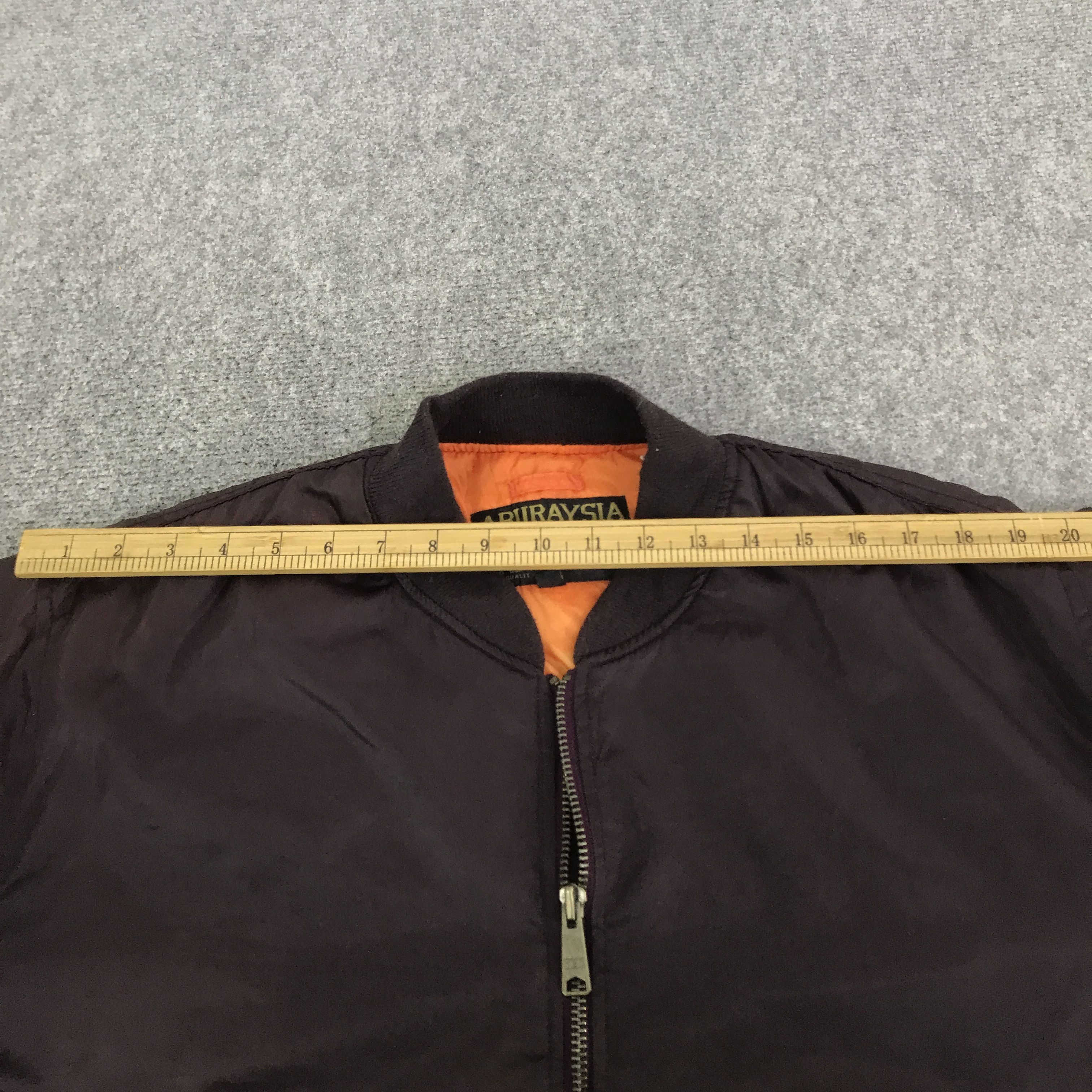 Japanese Brand Aburaysia Design Ma-1 bombers jacket K128B8 Size US L / EU 52-54 / 3 - 6 Thumbnail