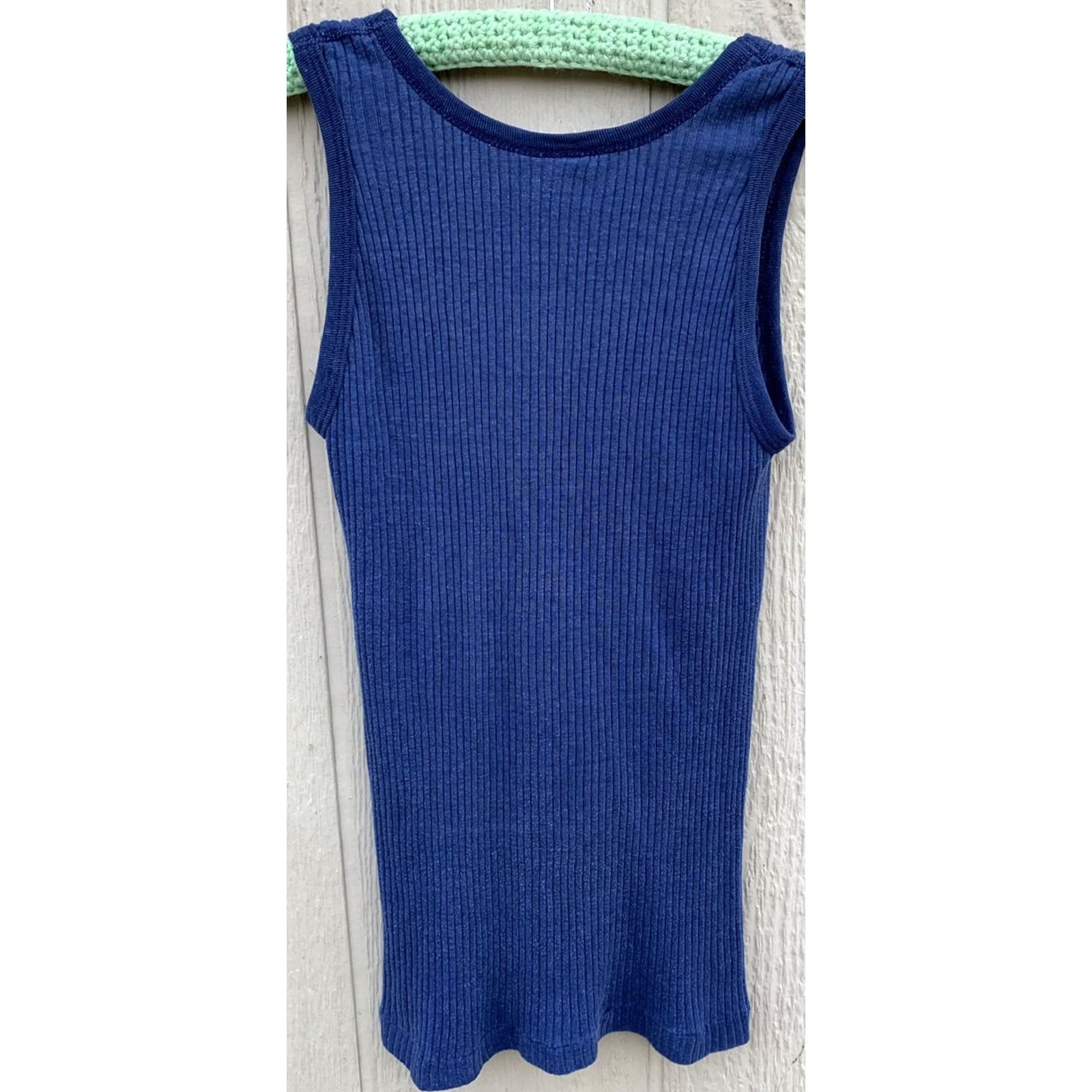 Vintage VINTAGE Kmart Collinsville River Rat Tank Top Shirt M Blue 50/50 Kodel Polyester Cotton Graphic Sportswear/Beach Mens Women Girls Size M / US 6-8 / IT 42-44 - 3 Thumbnail