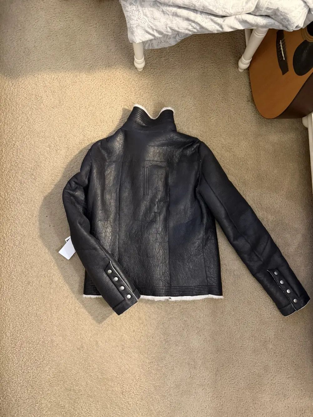 Rick Owens Rick owens Gethsemane fw21 shearling leather jacket Size US M / EU 48-50 / 2 - 2 Thumbnail