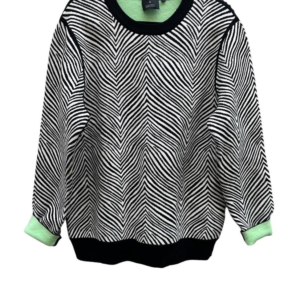 Opening Ceremony Opening Ceremony Barneys NY Zebra Crewneck Sweater NWT Size L / US 10 / IT 46 - 5 Thumbnail