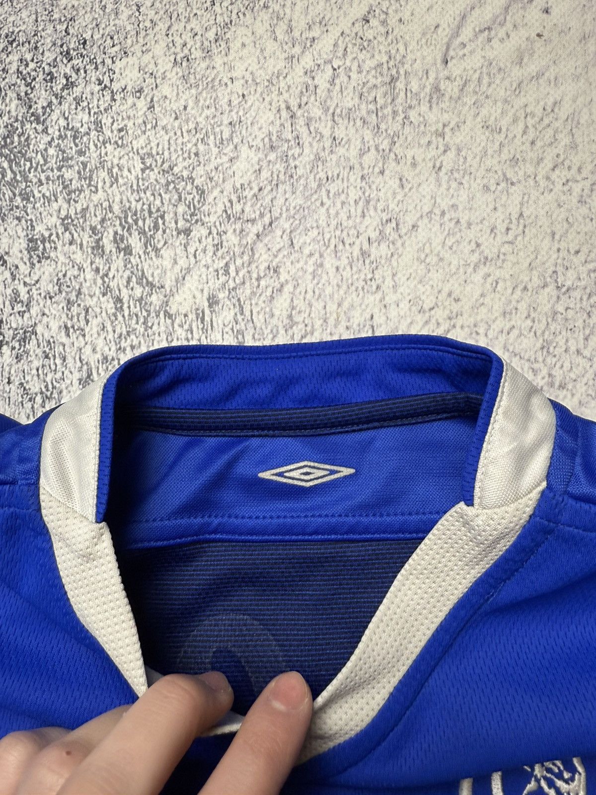 Chelsea Soccer CHELSEA 2003 #10 J.Cole FOOTBALL SHIRT SOCCER JERSEY UMBRO Size US S / EU 44-46 / 1 - 10 Thumbnail